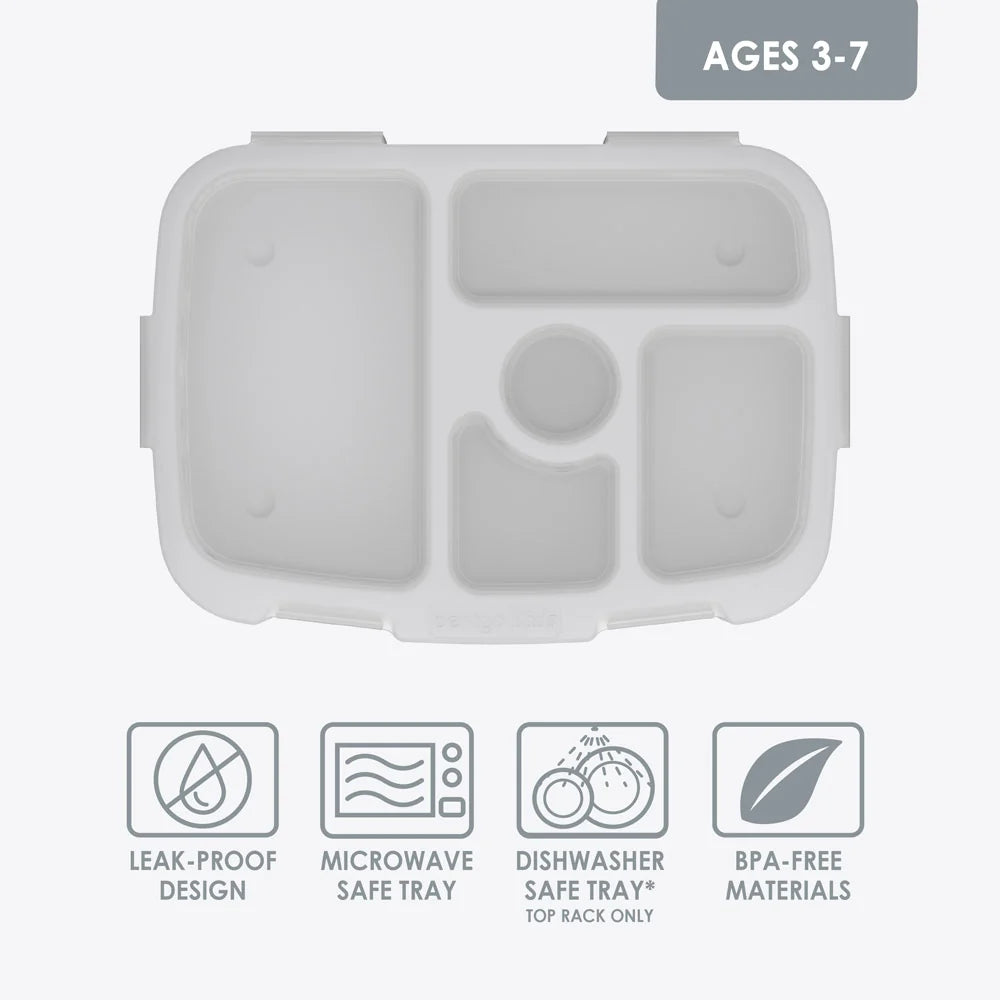 Bentgo Kids Tray with Transparent Cover (Glitter)