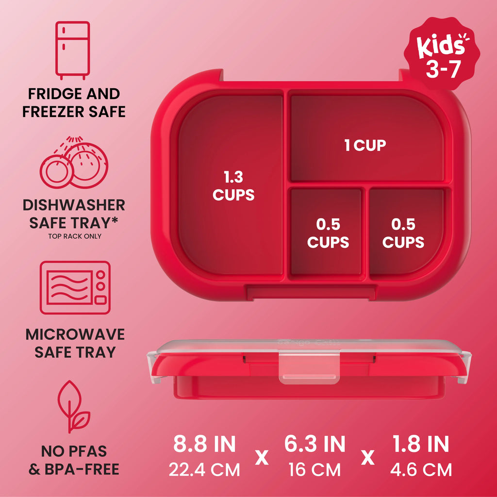 Bentgo Chill Kids Tray with Transparent Cover