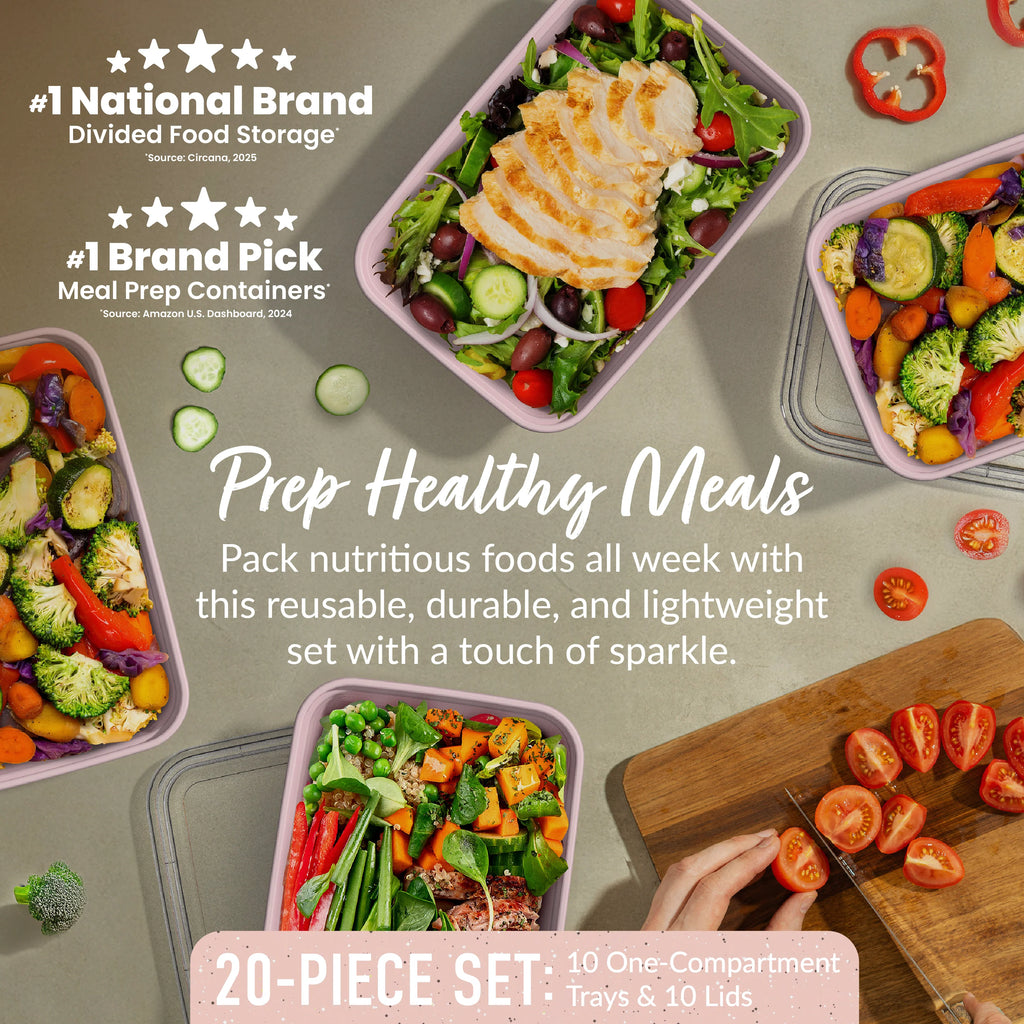 Bentgo Prep 1-Compartment Meal Prep Containers (20-Piece)