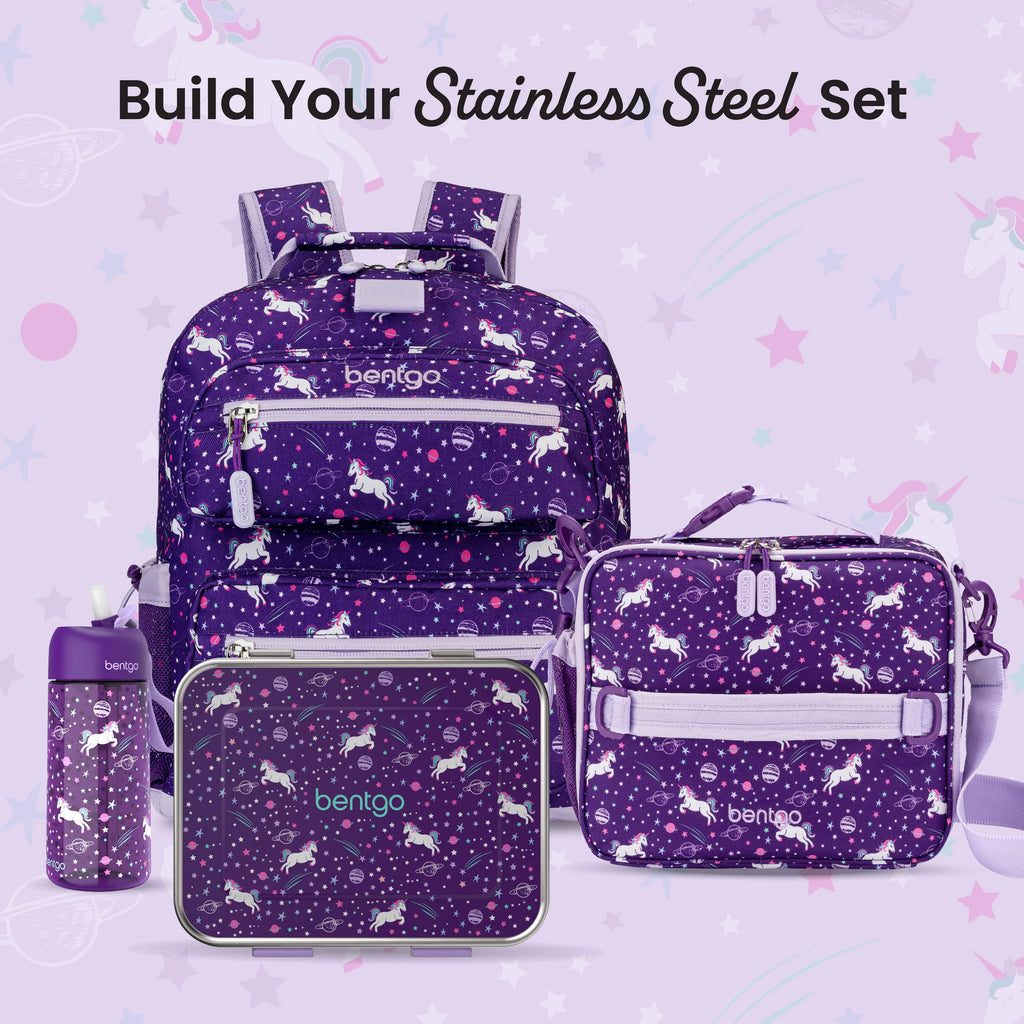 Bentgo Kids Stainless Steel Prints Lunch Box