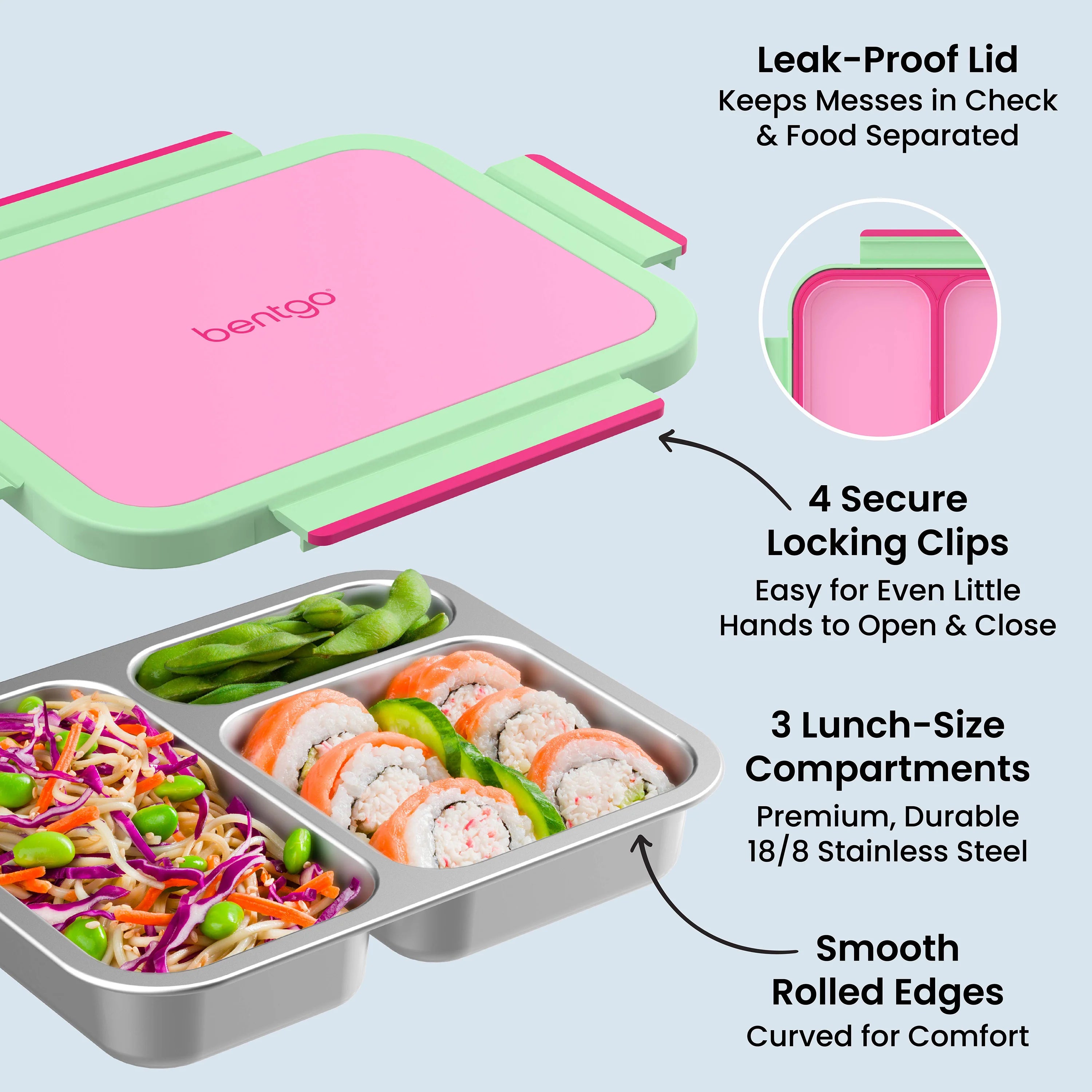 Bentgo Stainless Steel Lunch Box