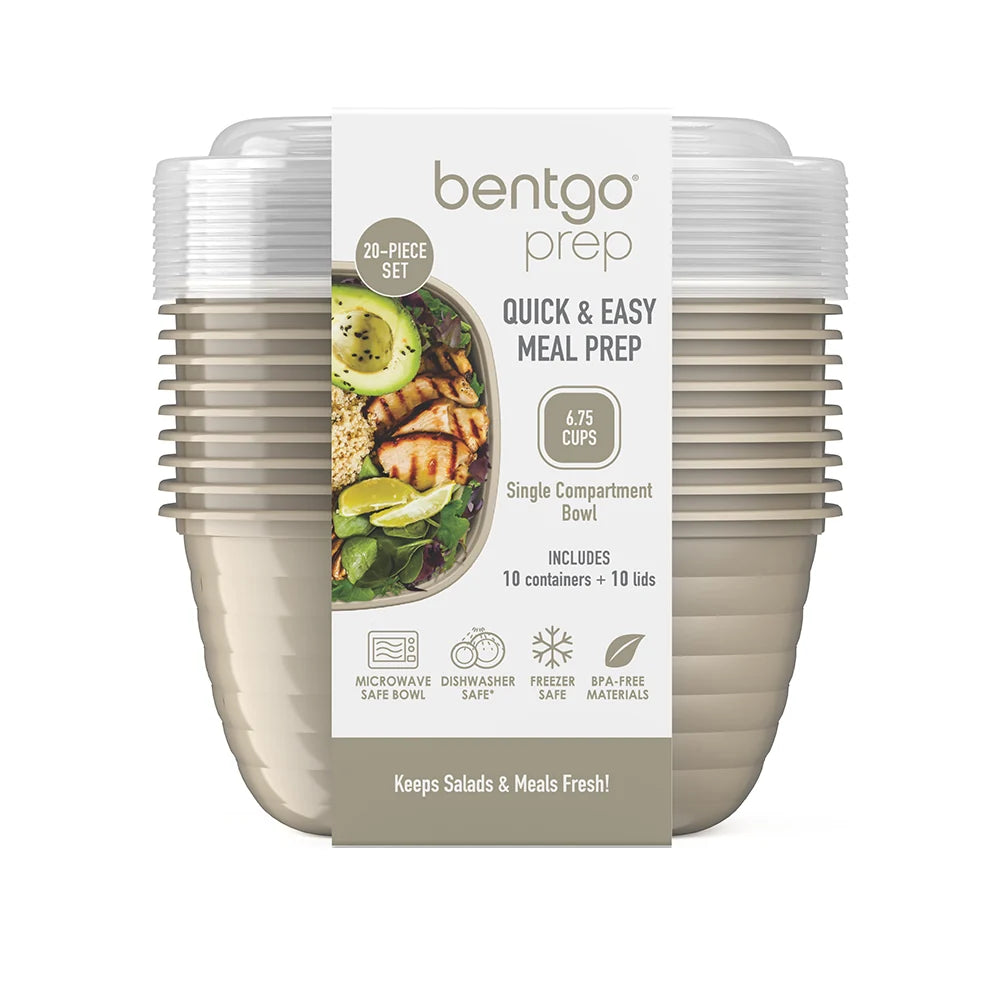 Bentgo Prep 1-Compartment Bowls (20-Piece)