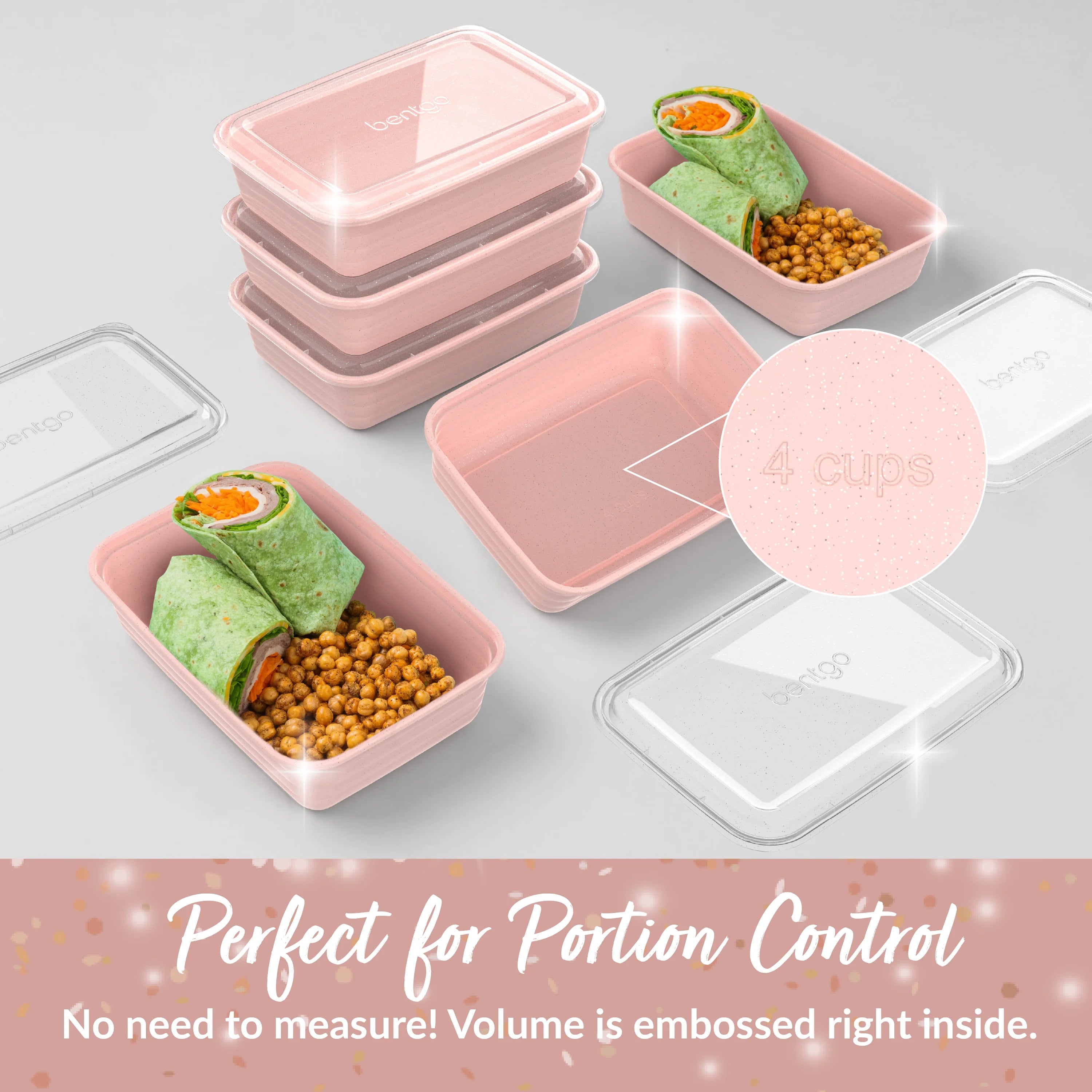 Bentgo Prep 1-Compartment Meal Prep Containers (20-Piece)