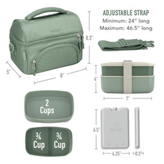 Bentgo® Deluxe 4-Piece Lunch Set