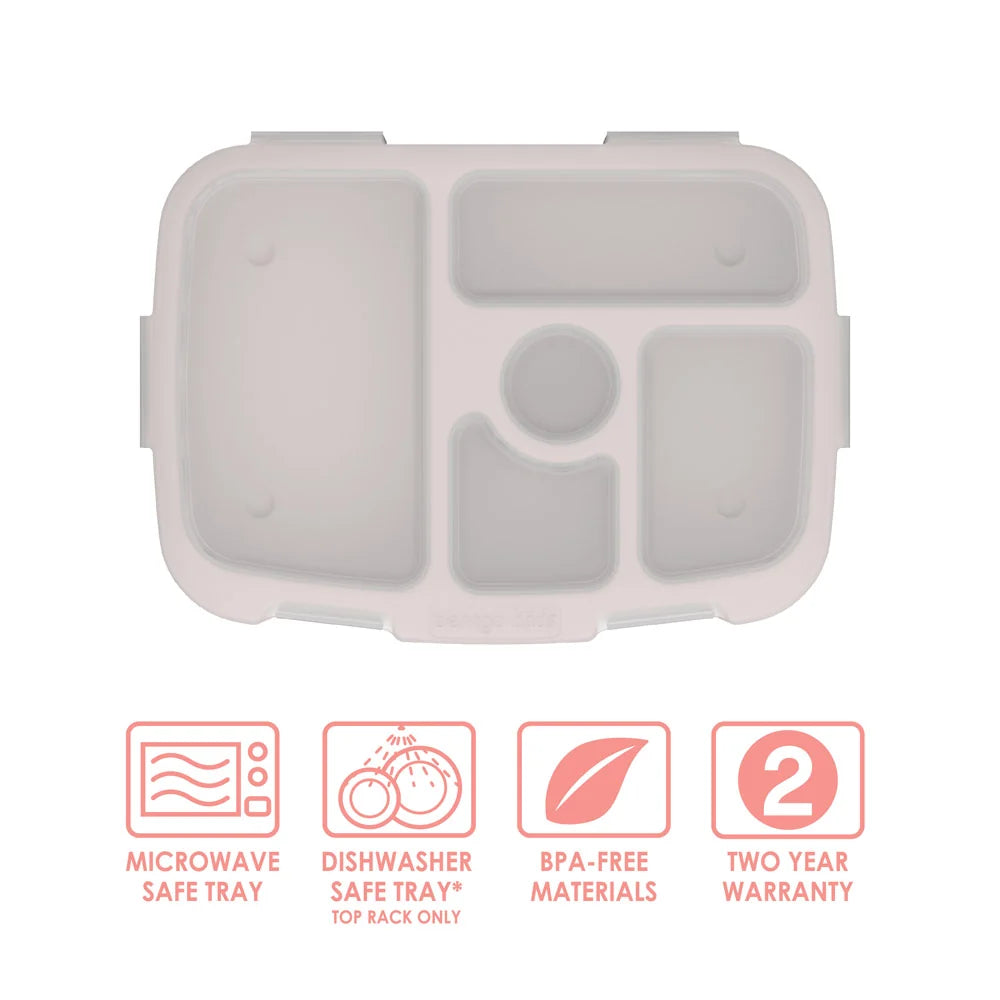 Bentgo Kids Prints Tray with Transparent Cover