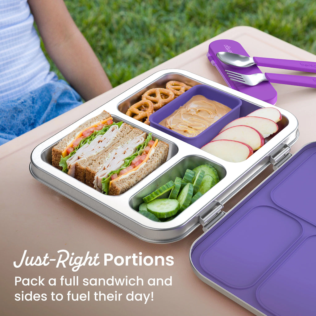 Bentgo Kids Stainless Steel Lunch Box (2-Pack)