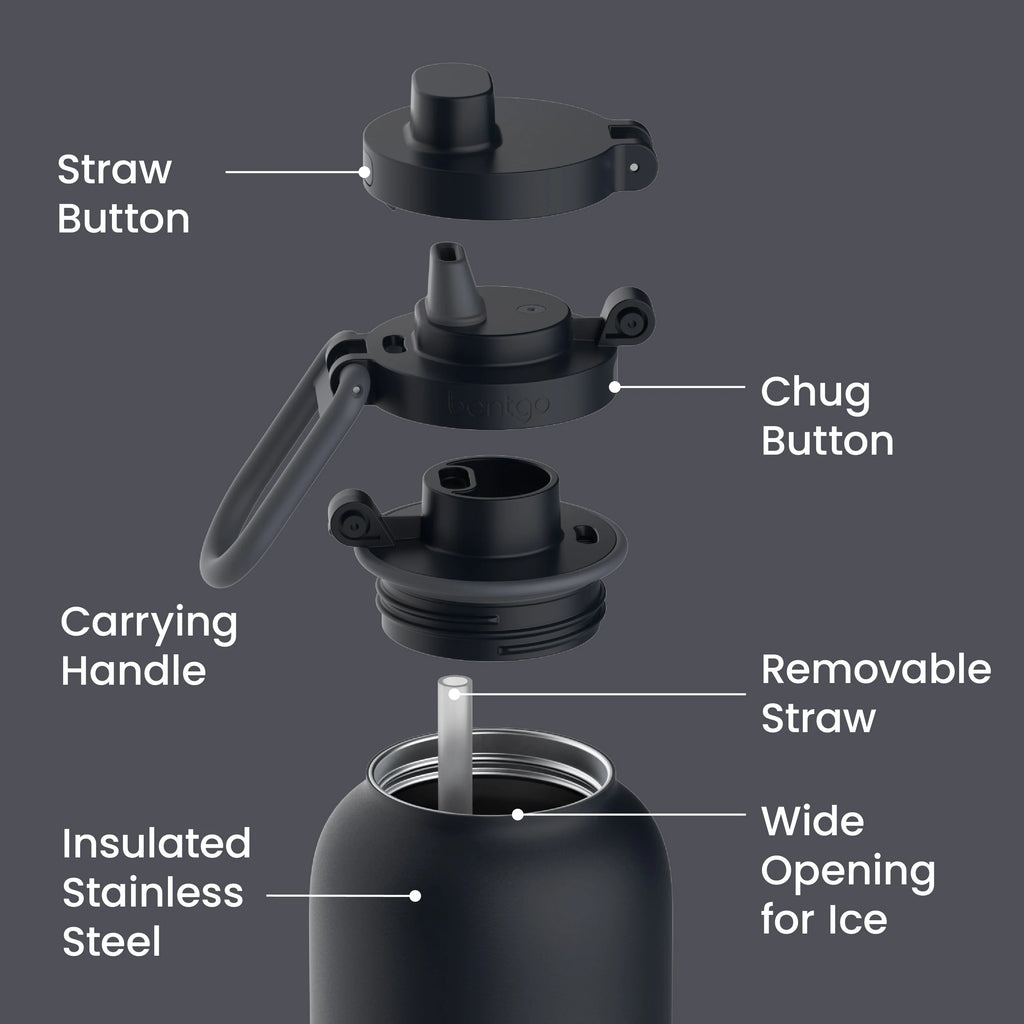 Bentgo Flip 2-in-1 Water Bottle (40 fl oz)