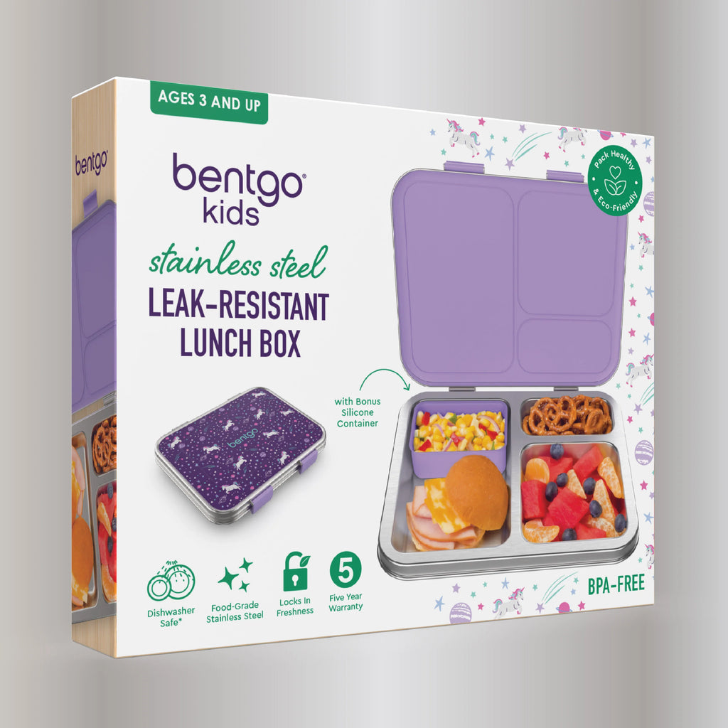 Bentgo Kids Stainless Steel Prints Lunch Box