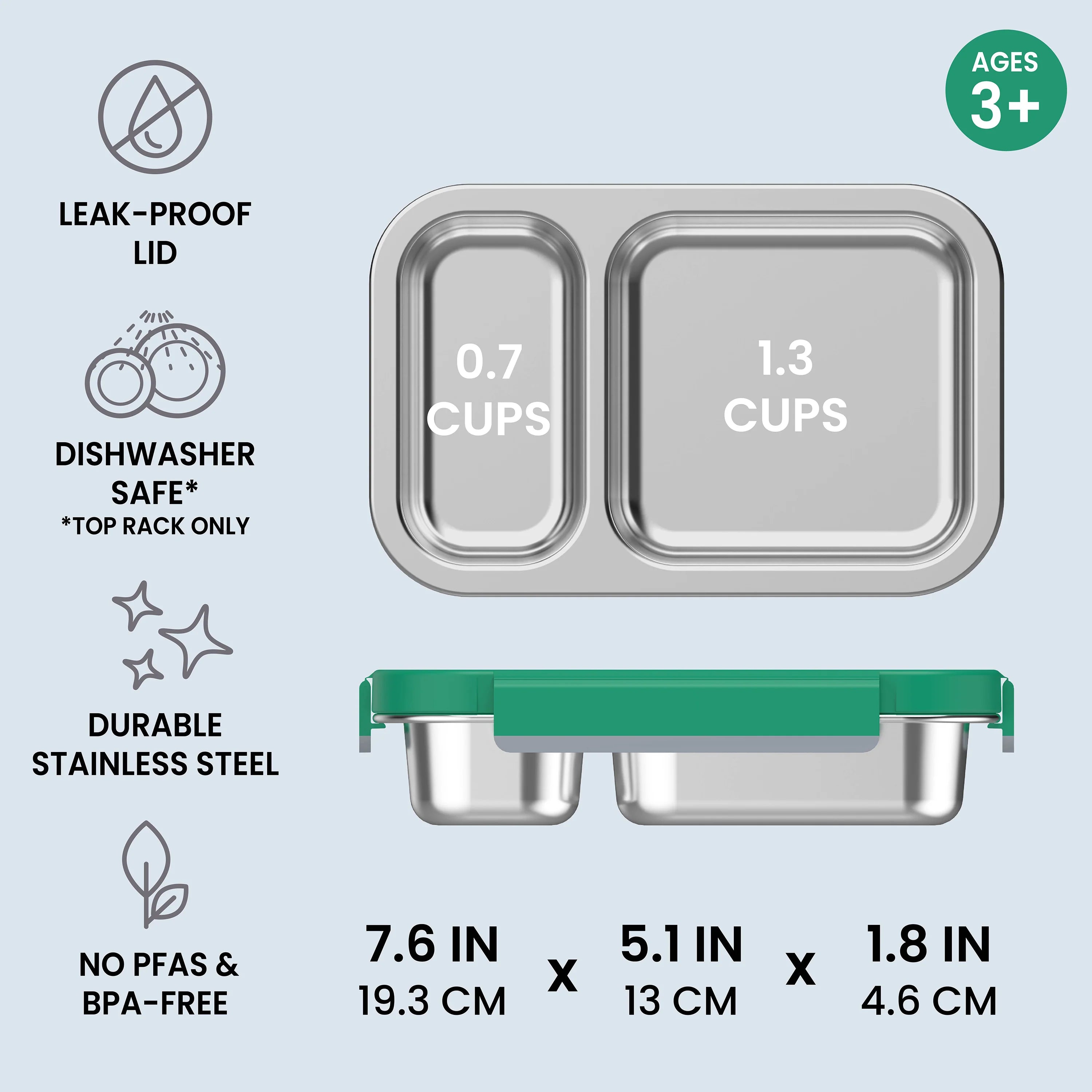 Bentgo Stainless Steel Snack Box