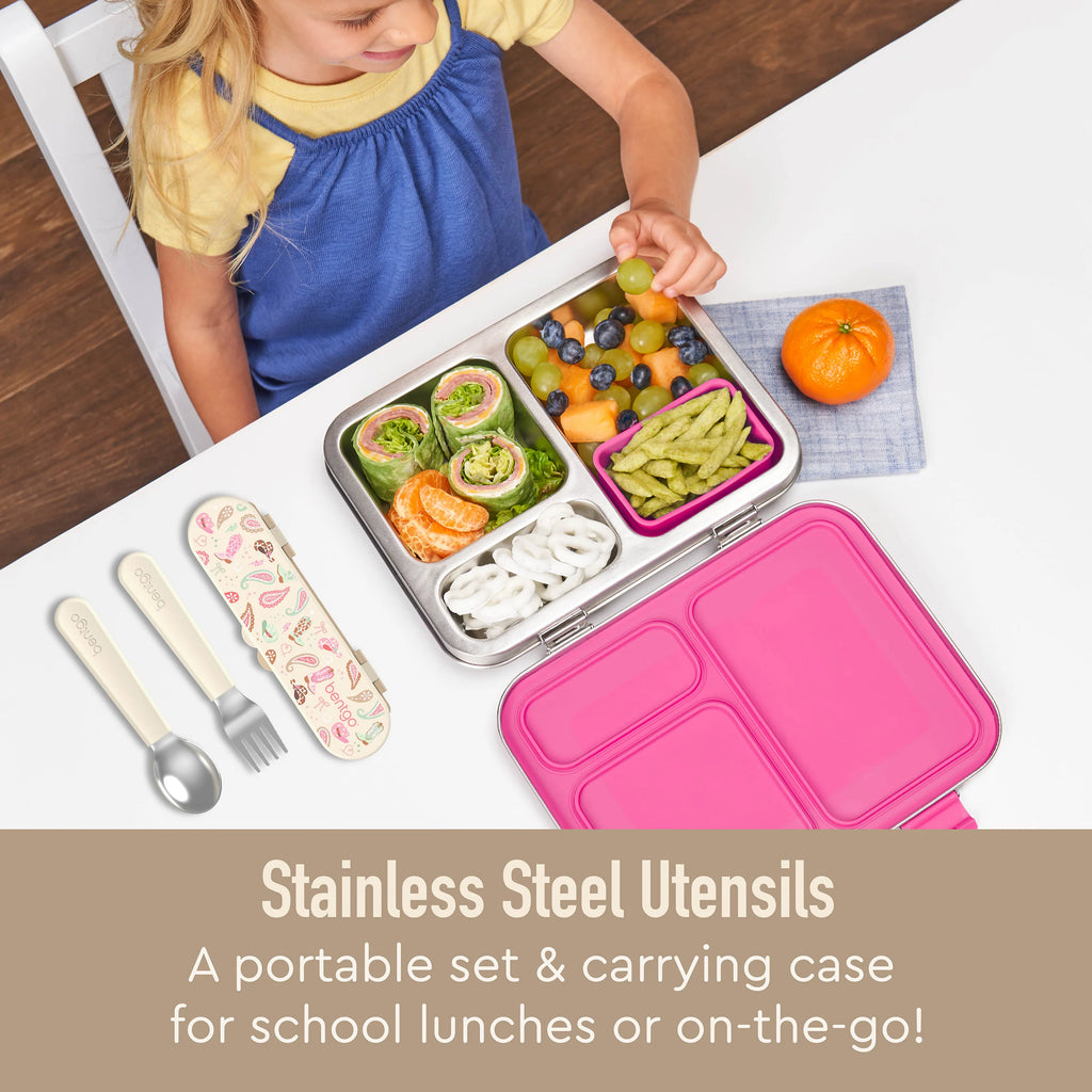Bentgo Kids Stainless Steel Utensil Set