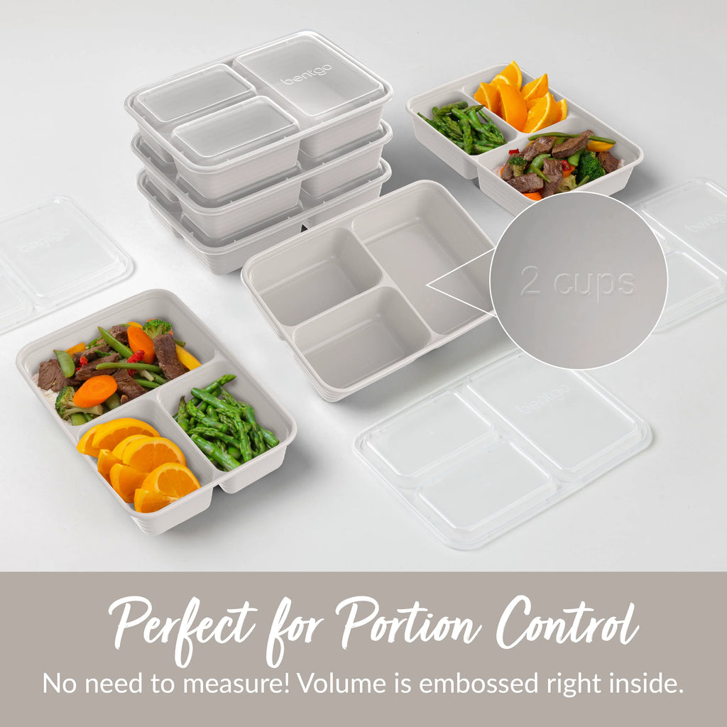 Bentgo Prep 3-Compartment Meal Prep Containers (20-Piece)