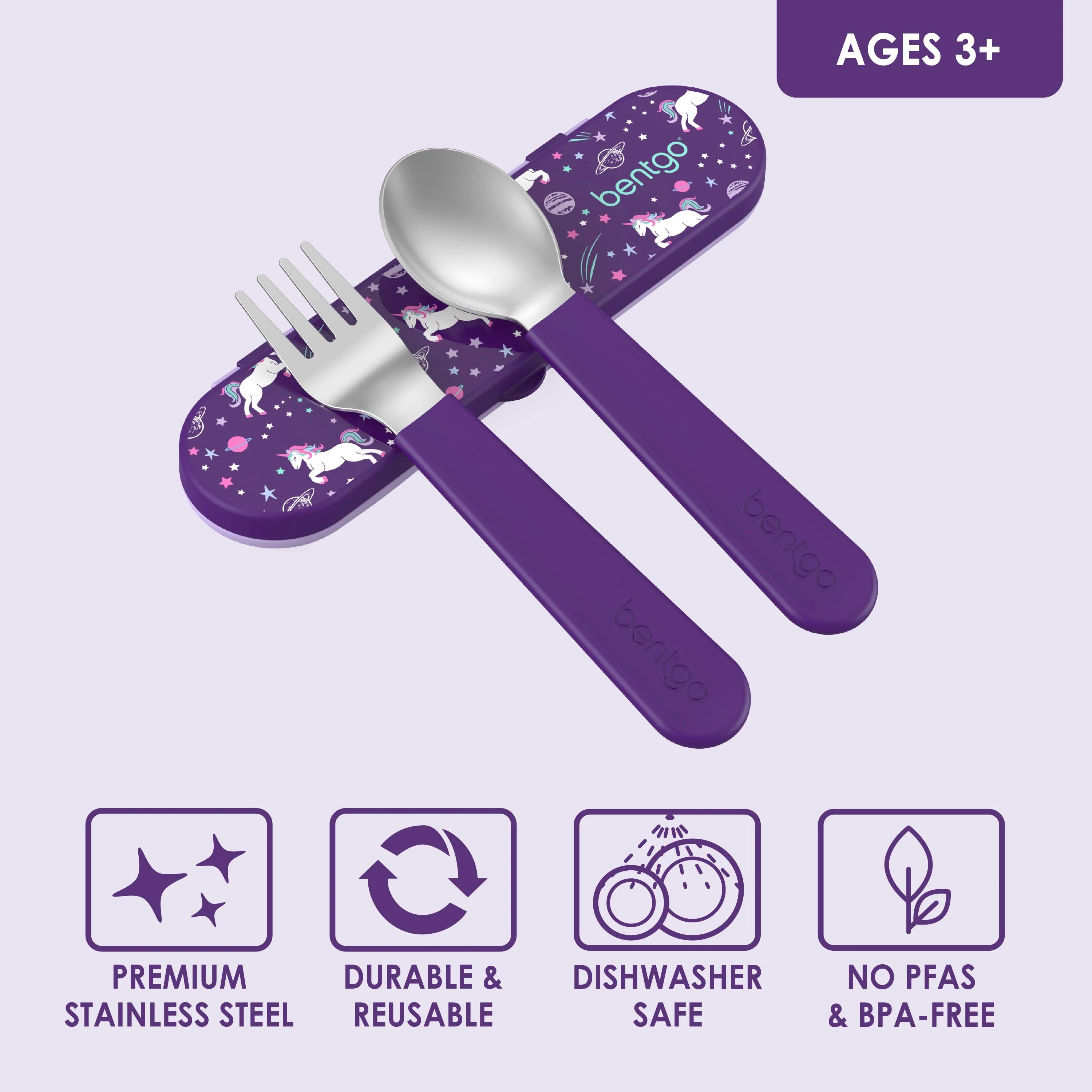 Bentgo Kids Stainless Steel Utensil Set