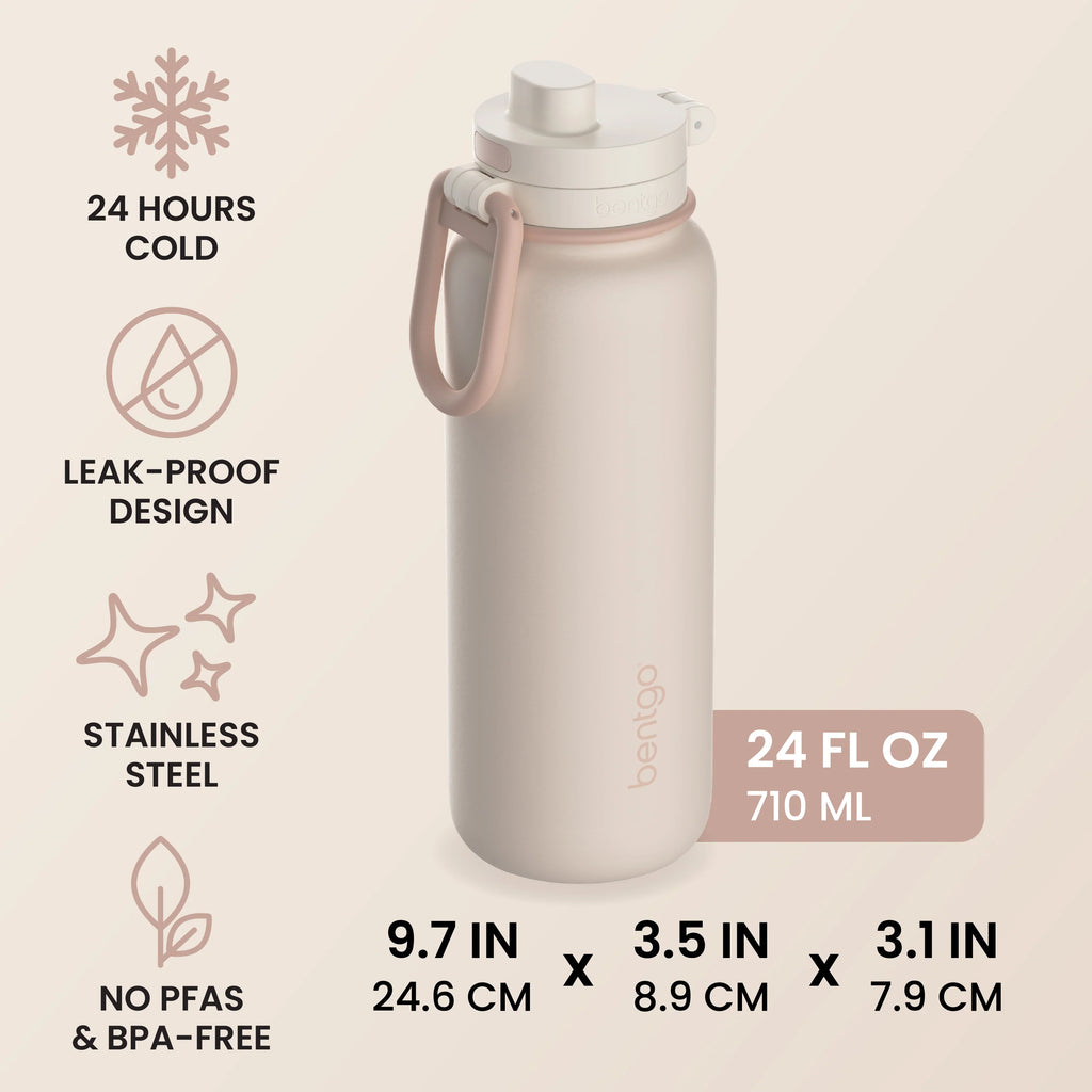 Bentgo Flip 2-in-1 Water Bottle (24 fl oz)