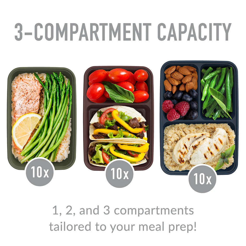 Bentgo Prep Deluxe Bag & 60-Piece Meal Prep Container Set