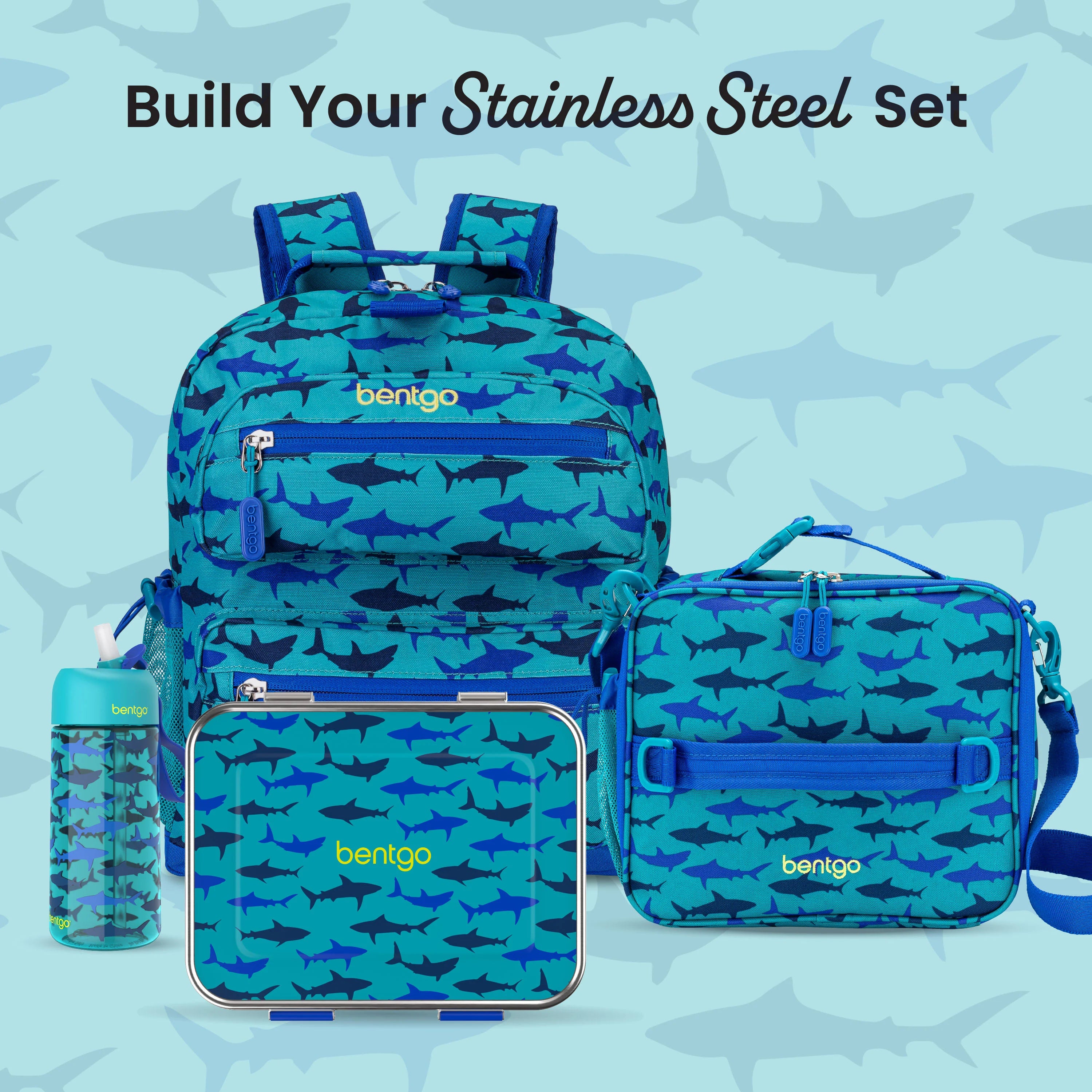 Bentgo Kids Stainless Steel Prints Lunch Box