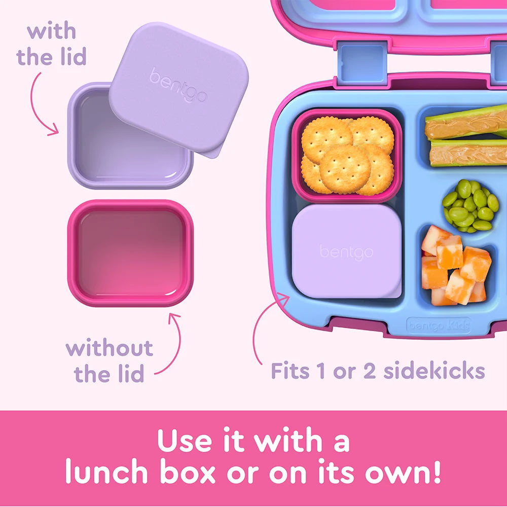Bentgo Kids Sidekicks 2-Pack Silicone Container Set