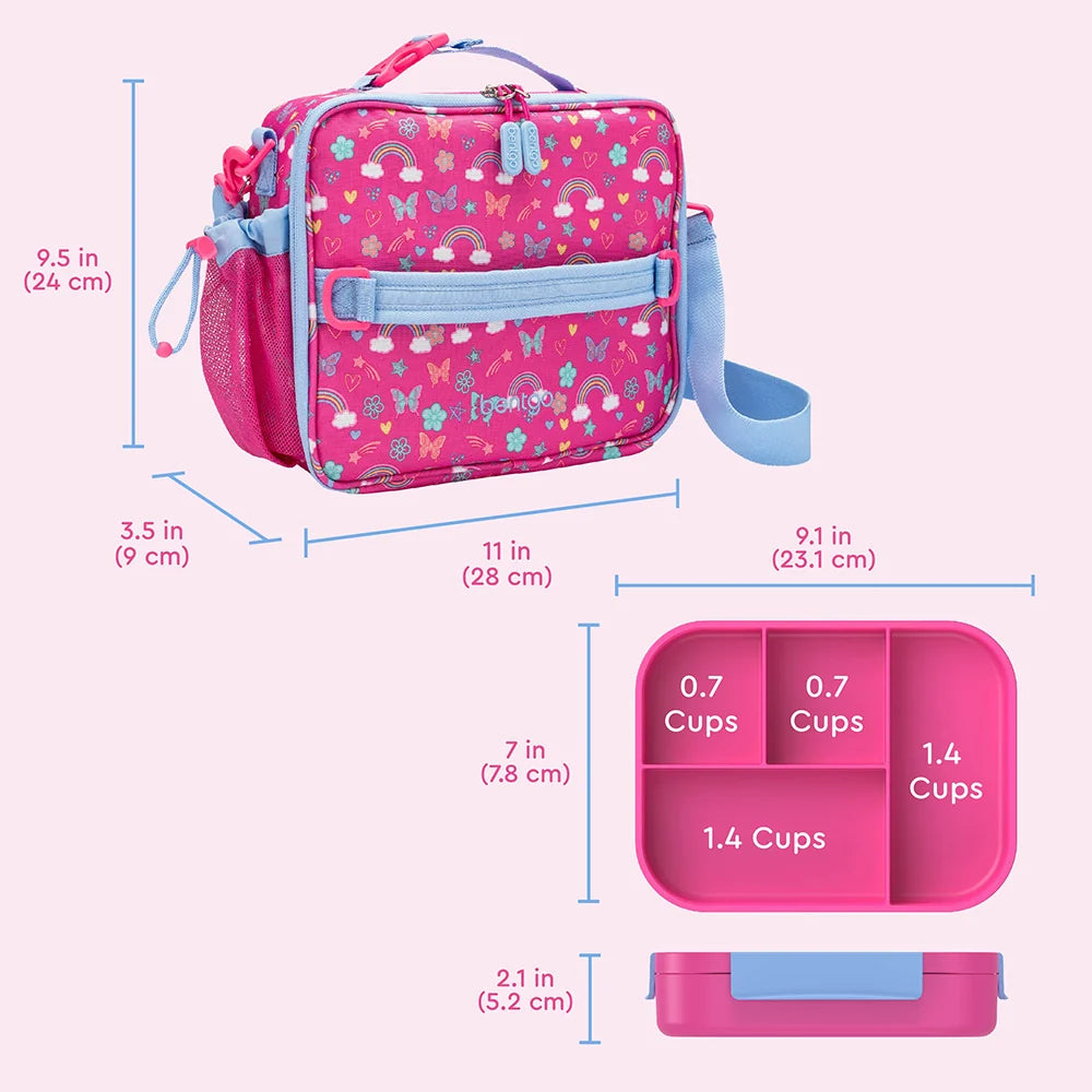 Bentgo Kids Snap & Go 2-Piece Lunch Set