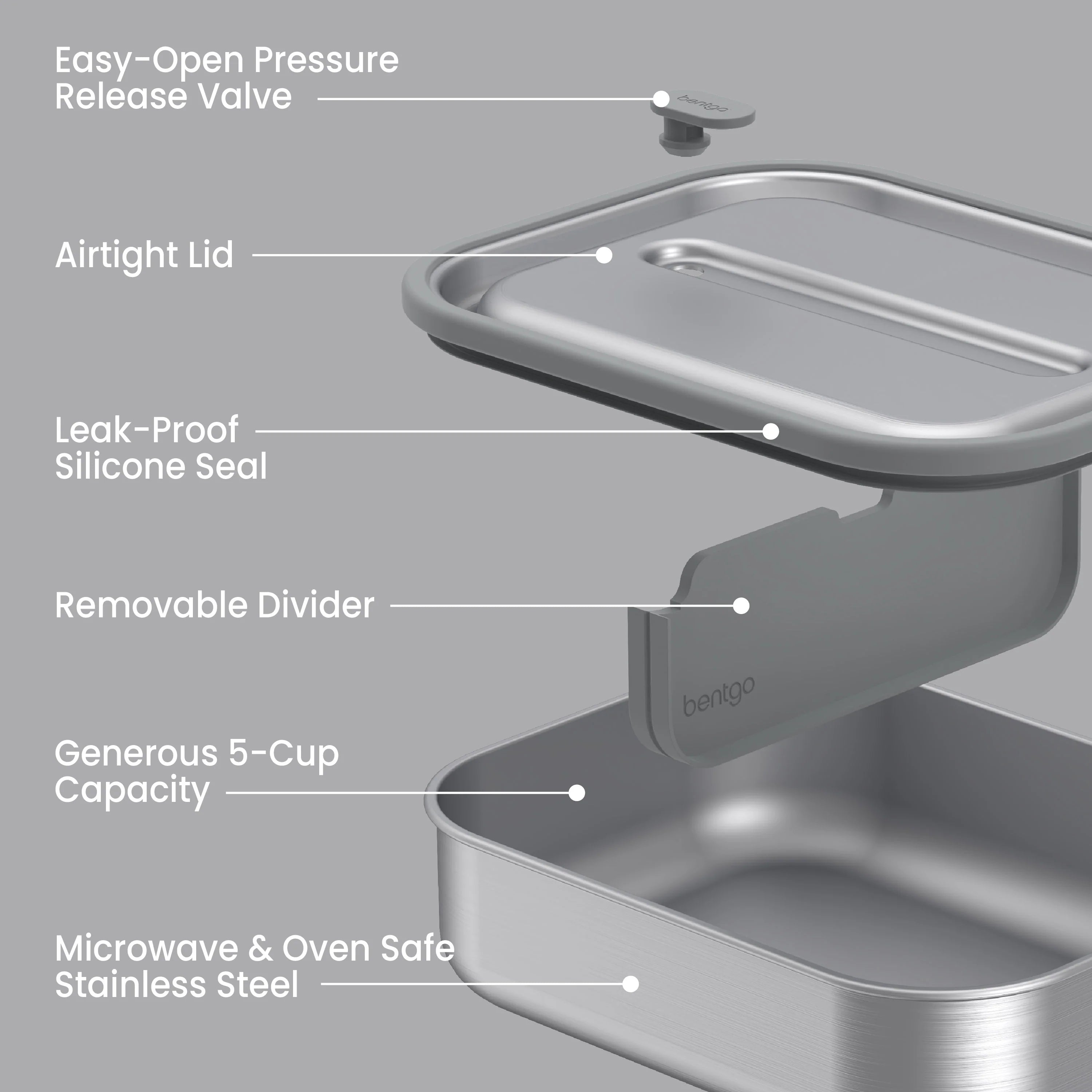 Bentgo MicroSteel Lunch Box