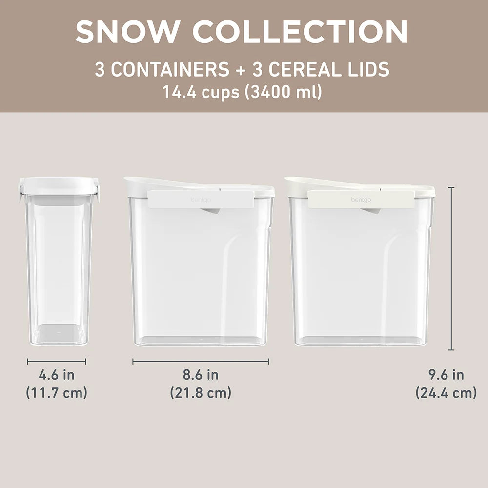 Bentgo Pantry Airtight Cereal Containers (6-pcs)