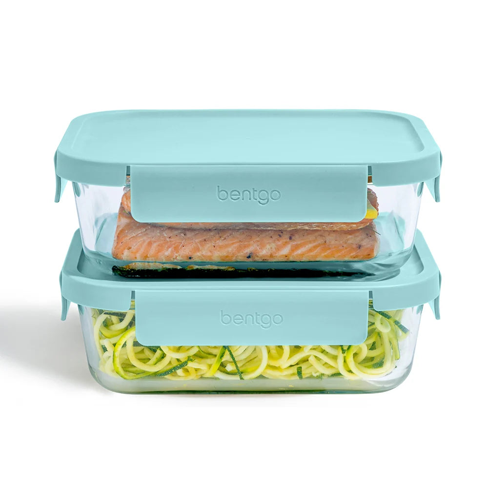 Bentgo Glass Leak-Proof Food Storage Set (4-Piece)