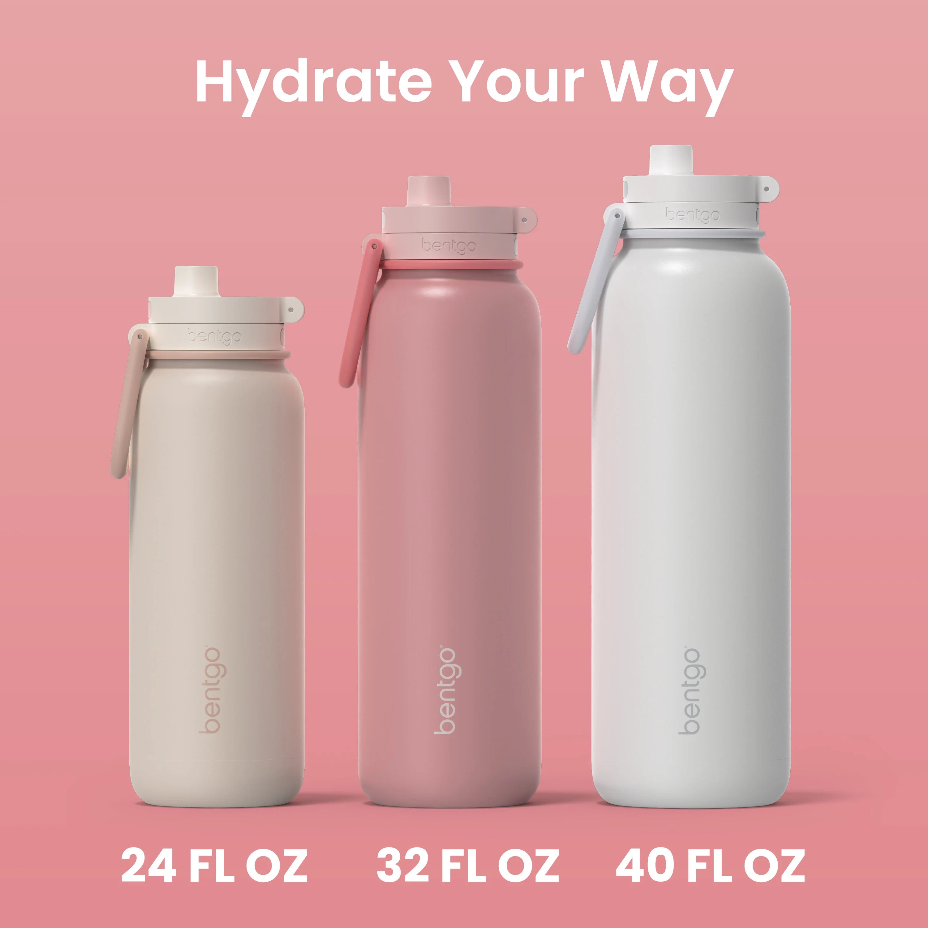Bentgo Flip 2-in-1 Water Bottle (24 fl oz)