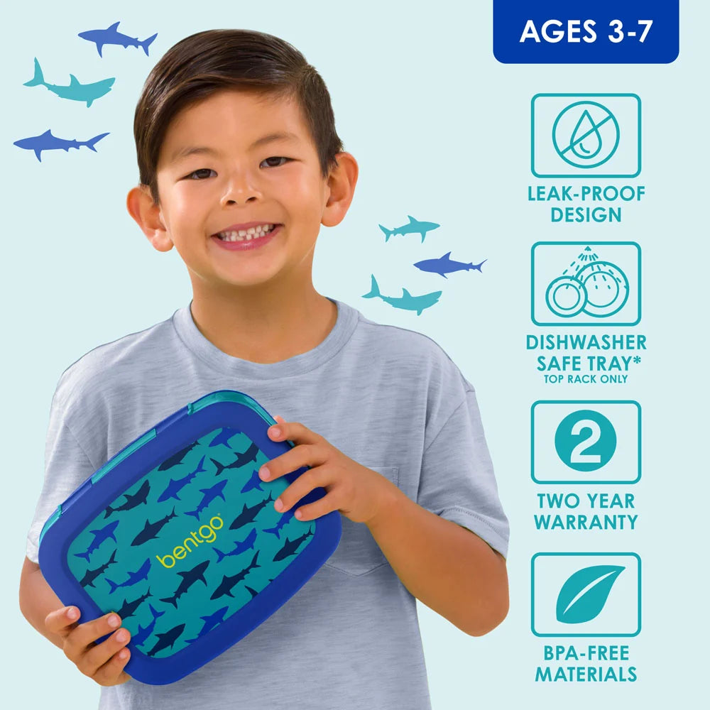Bentgo Kids Prints Lunch Box (2-Pack)