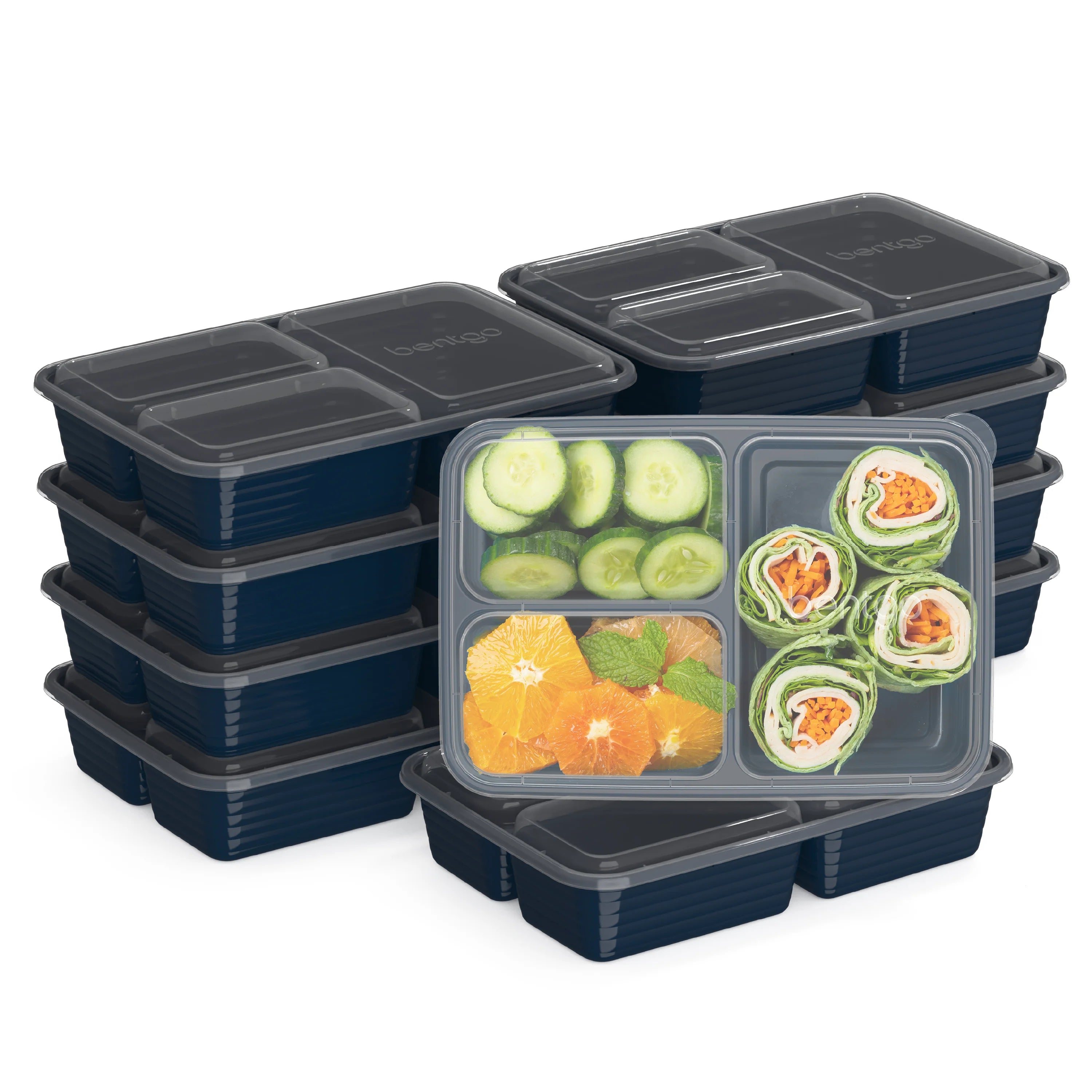 Bentgo Prep 3-Compartment Meal Prep Containers (20-Piece)