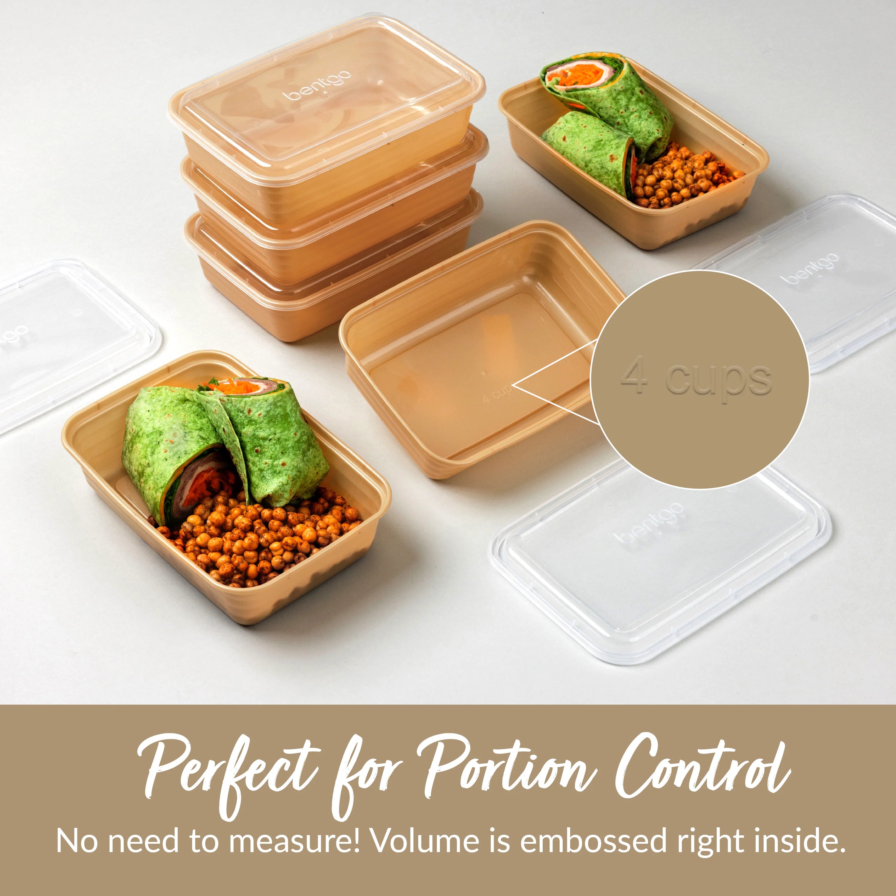 Bentgo Prep 1-Compartment Meal Prep Containers (20-Piece)