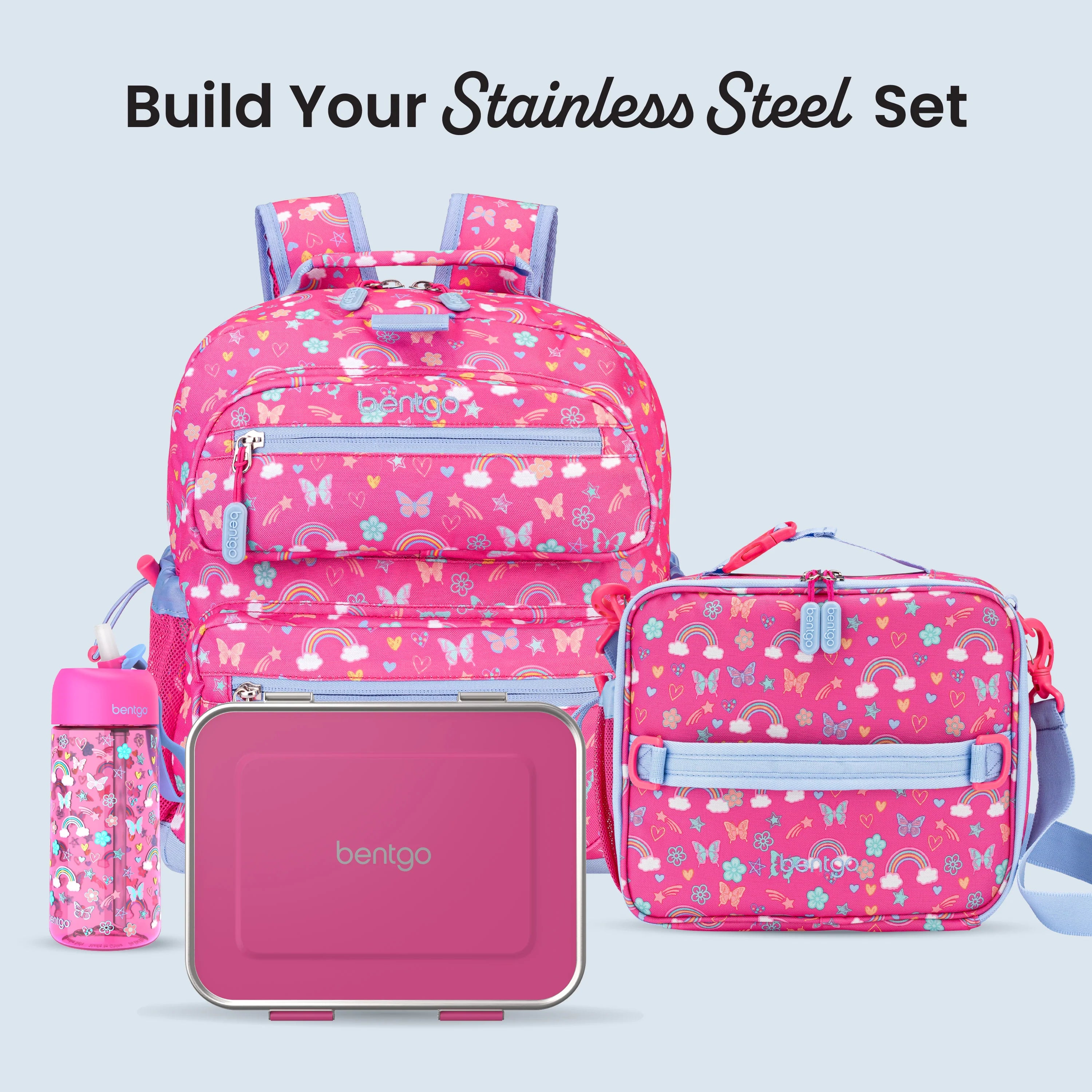 Bentgo Kids Stainless Steel Lunch Box (2-Pack)