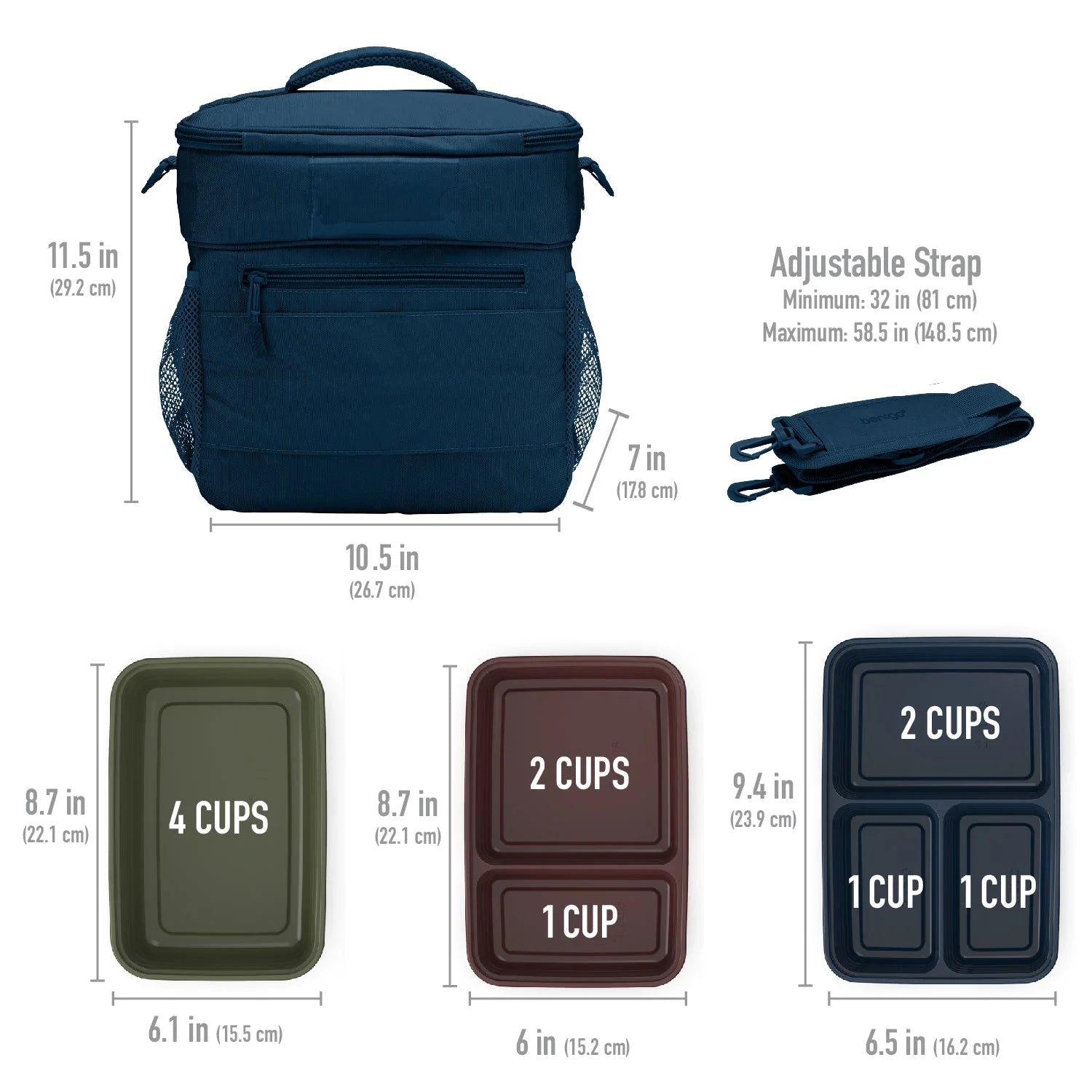 Bentgo Prep Deluxe Bag & 60-Piece Meal Prep Container Set