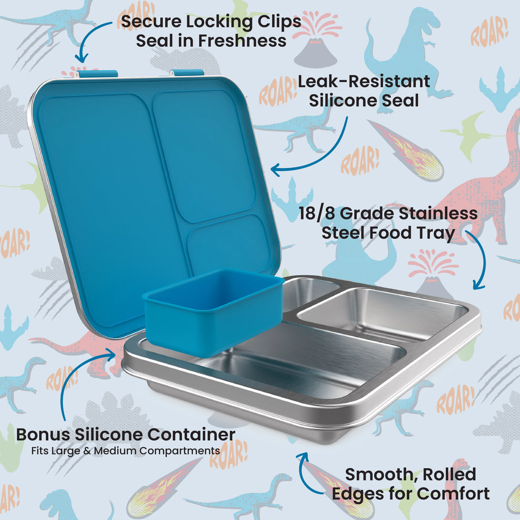 Bentgo Kids Stainless Steel Prints Lunch Box