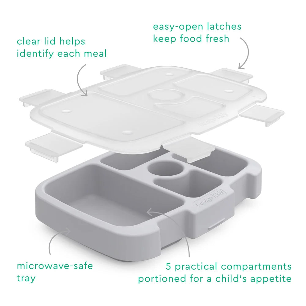 Bentgo Kids Prints Tray with Transparent Cover