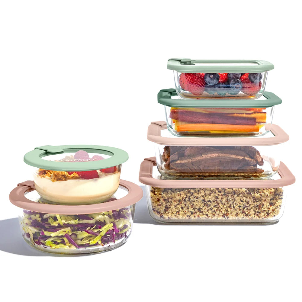 Bentgo Signature Glass Food Storage Set (12-Piece)