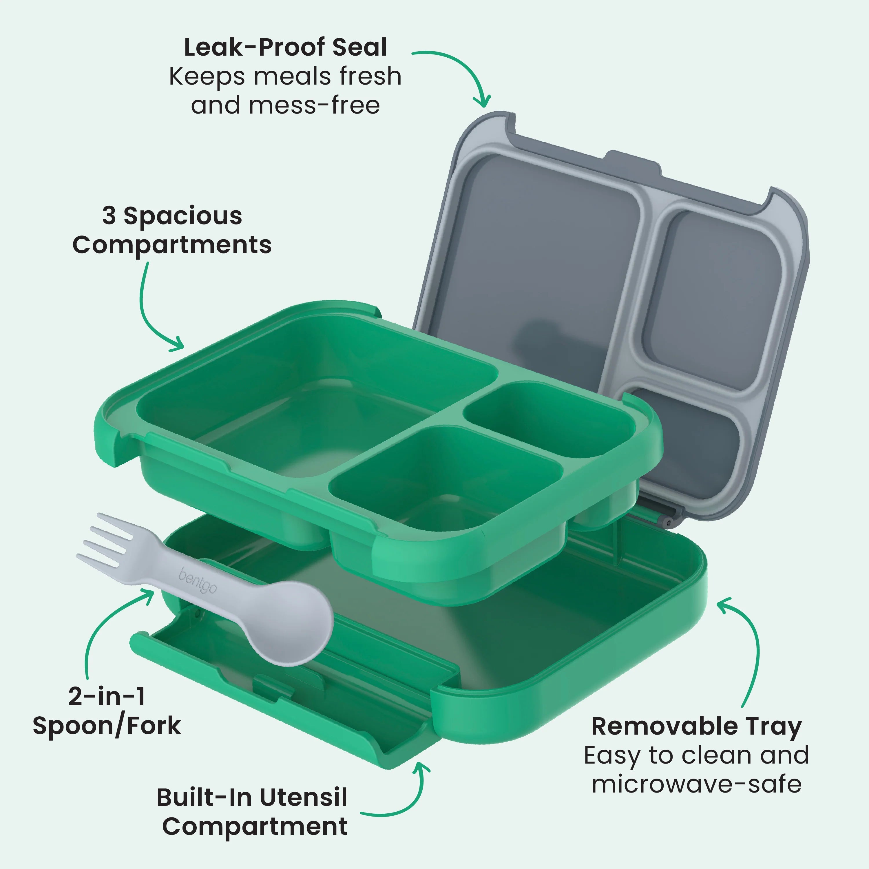 Bentgo Kids Stow & Go Lunch Box