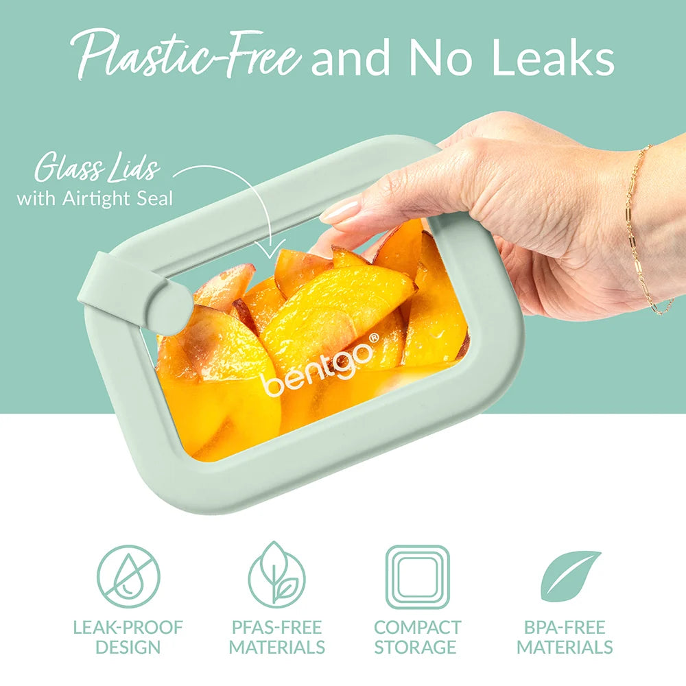Bentgo Signature Glass Food Storage Set (8-Piece)