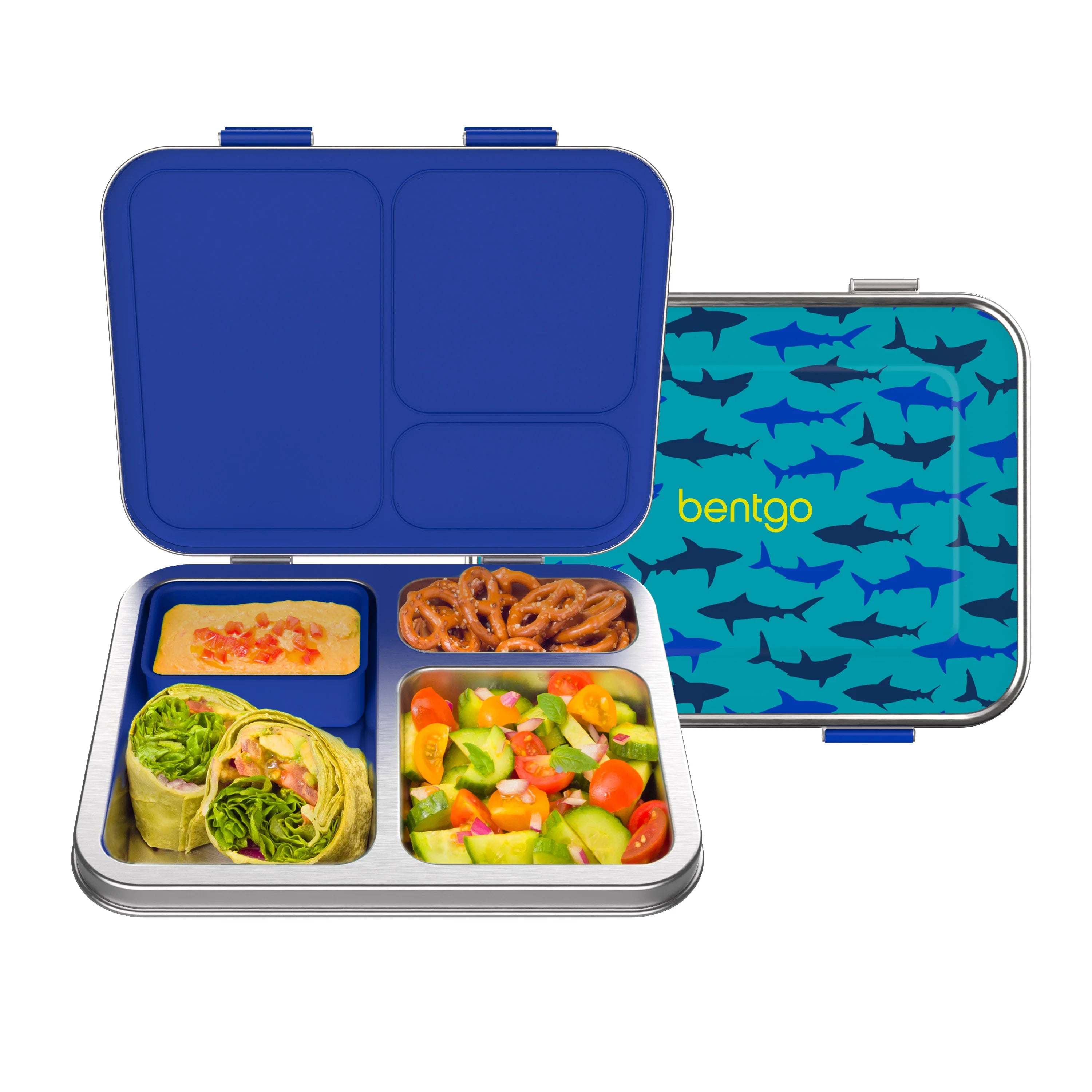 Bentgo Kids Stainless Steel Prints Lunch Box