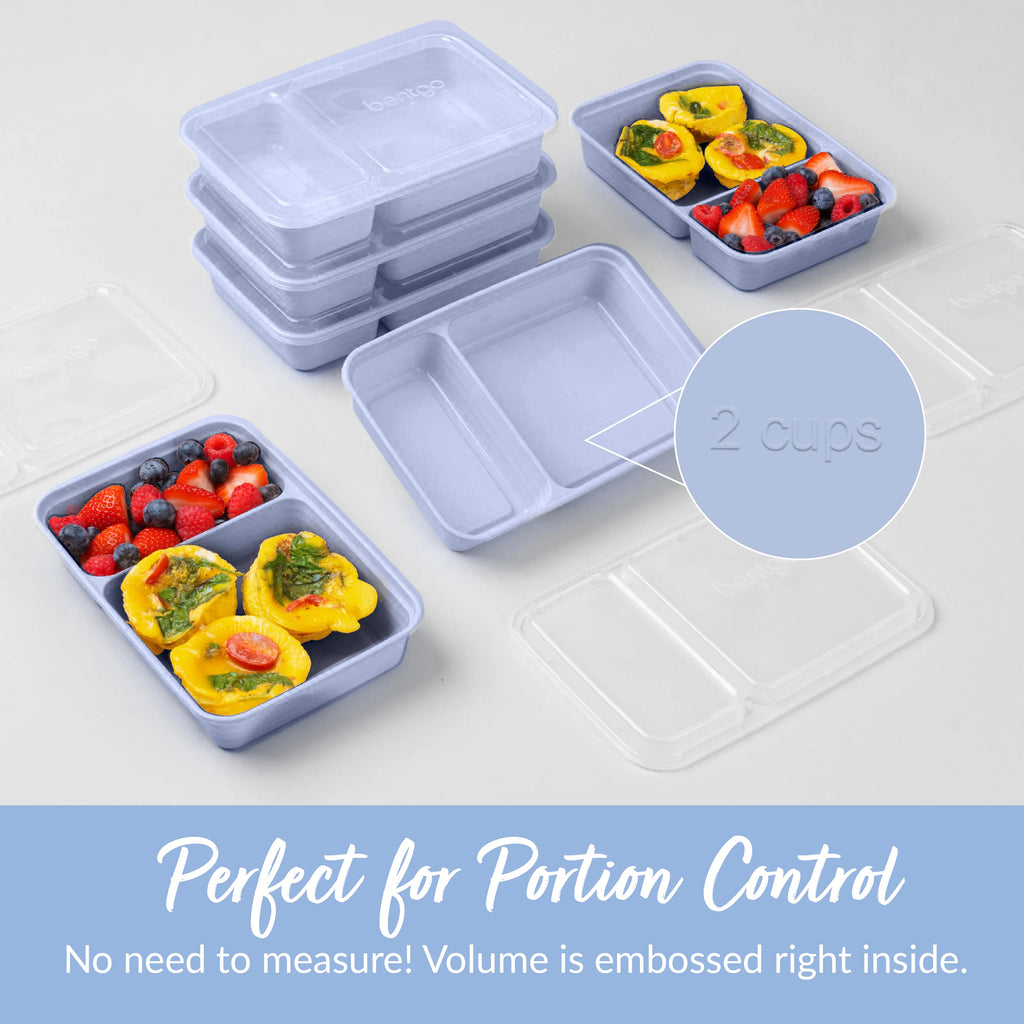 Bentgo Prep 2-Compartment Meal Prep Containers (20-Piece)