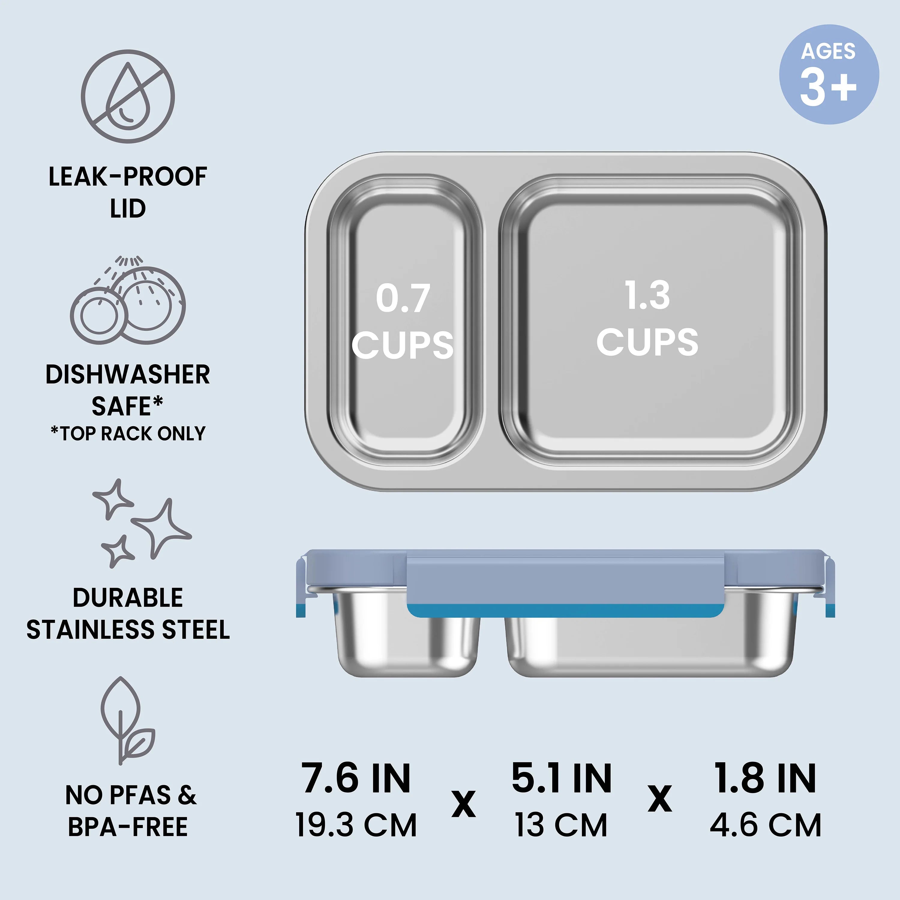 Bentgo Stainless Steel Snack Box