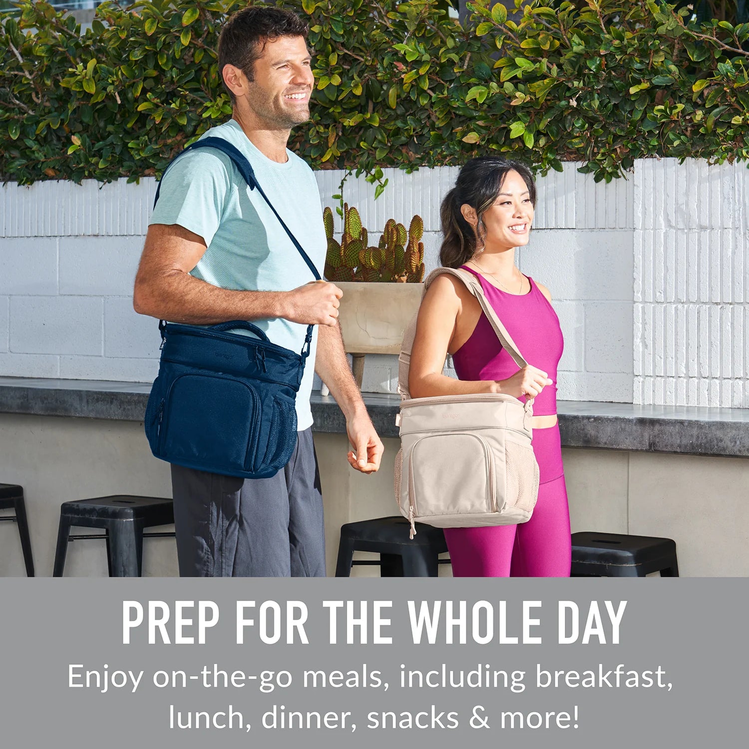 Bentgo Prep Deluxe Bag & 60-Piece Meal Prep Container Set