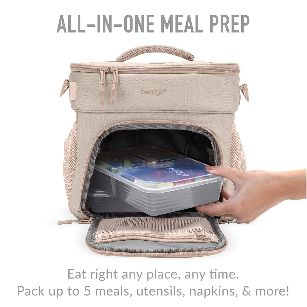 Bentgo Prep Deluxe Bag & 60-Piece Meal Prep Container Set