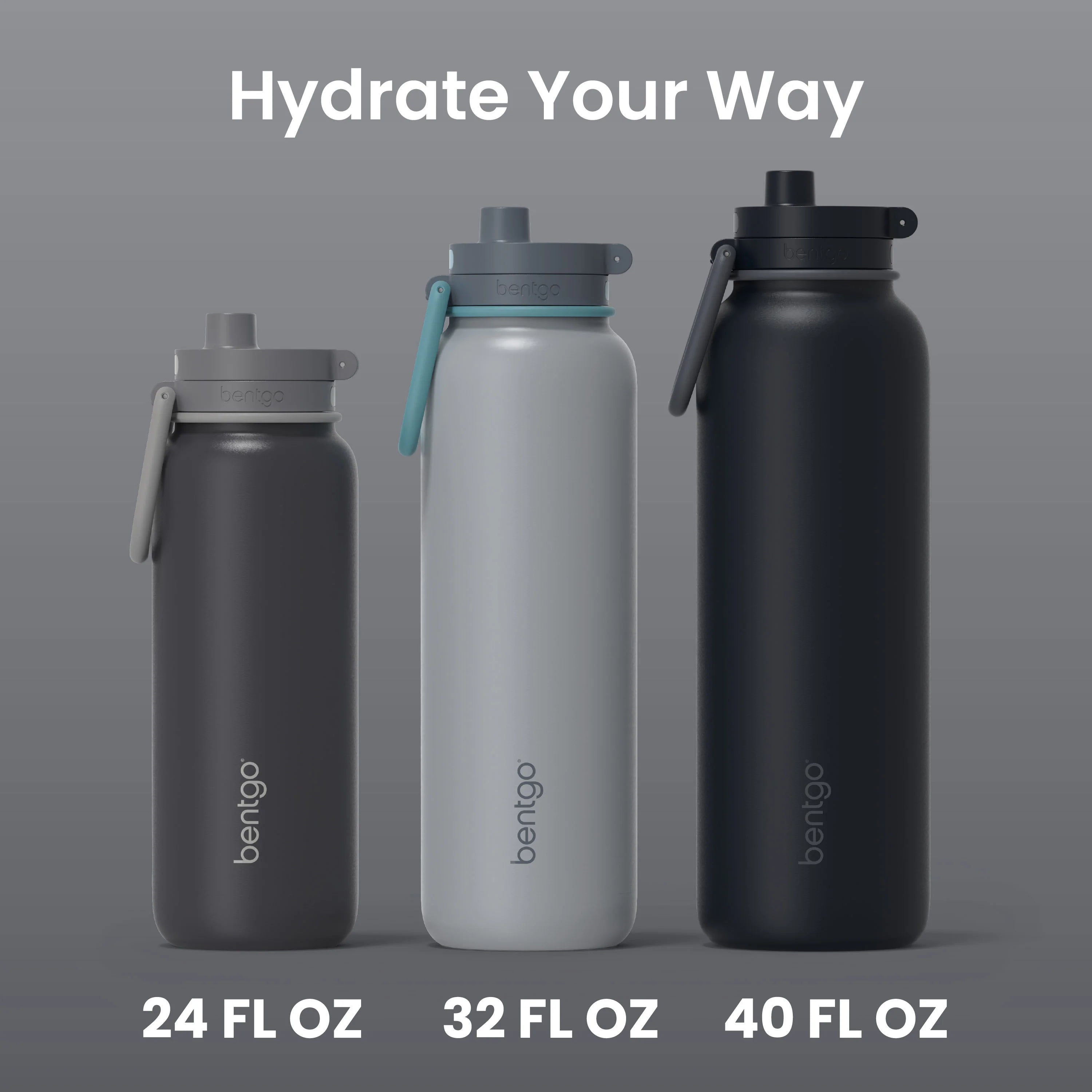 Bentgo Flip 2-in-1 Water Bottle (40 fl oz)