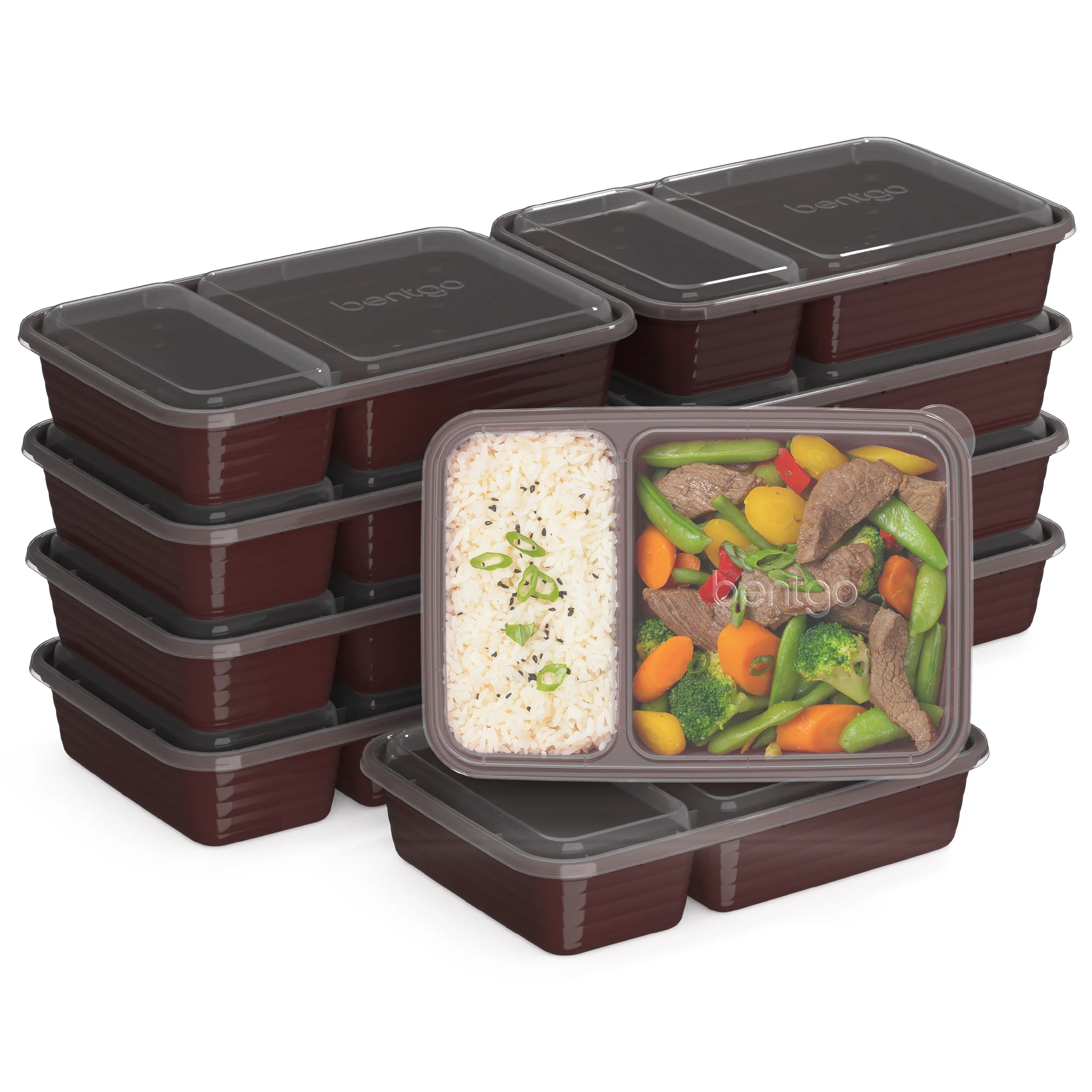 Bentgo Prep 2-Compartment Meal Prep Containers (20-Piece)
