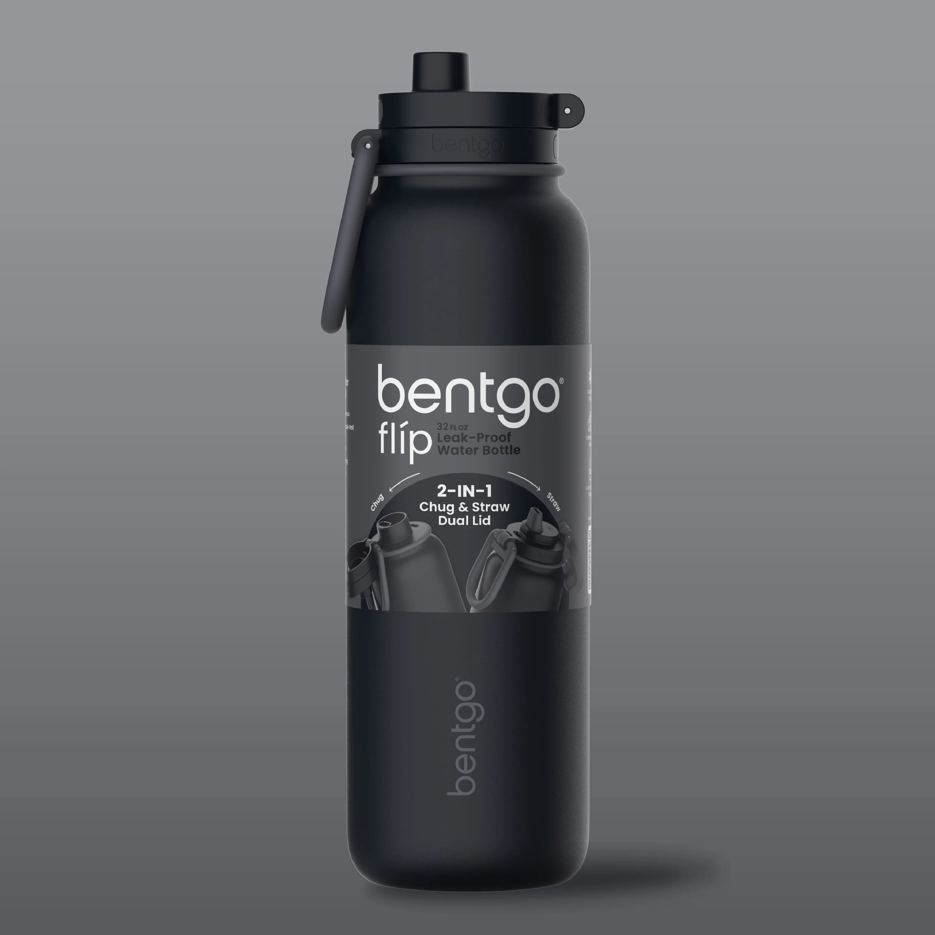 Bentgo Flip 2-in-1 Water Bottle (32 fl oz)