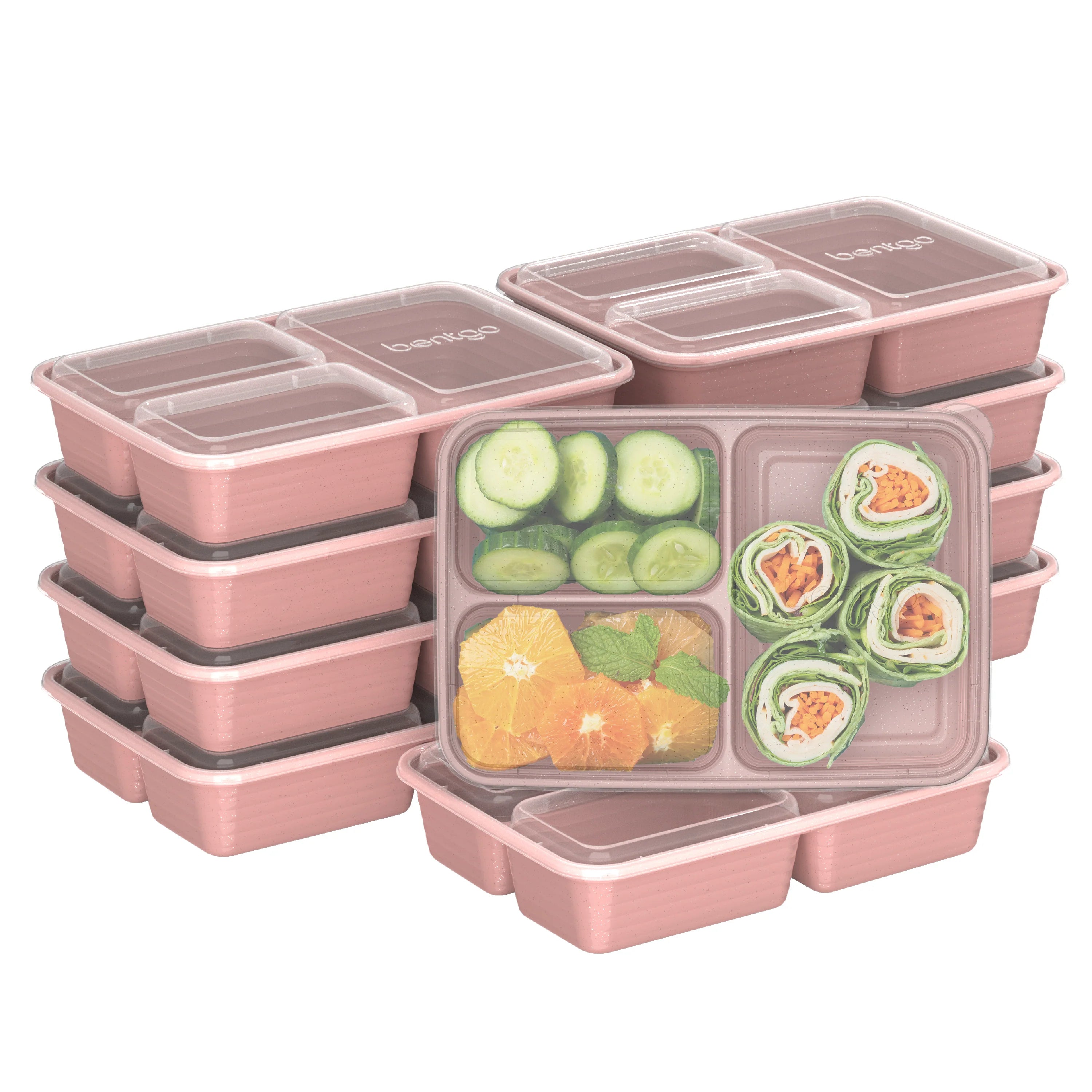 Bentgo Prep 3-Compartment Meal Prep Containers (20-Piece)