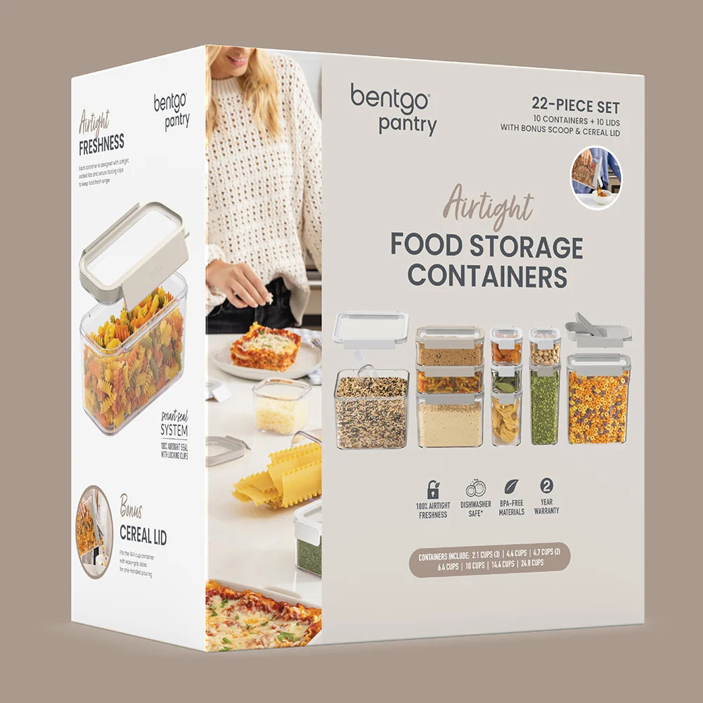 Bentgo Pantry Airtight Food Storage Containers (22-pcs)