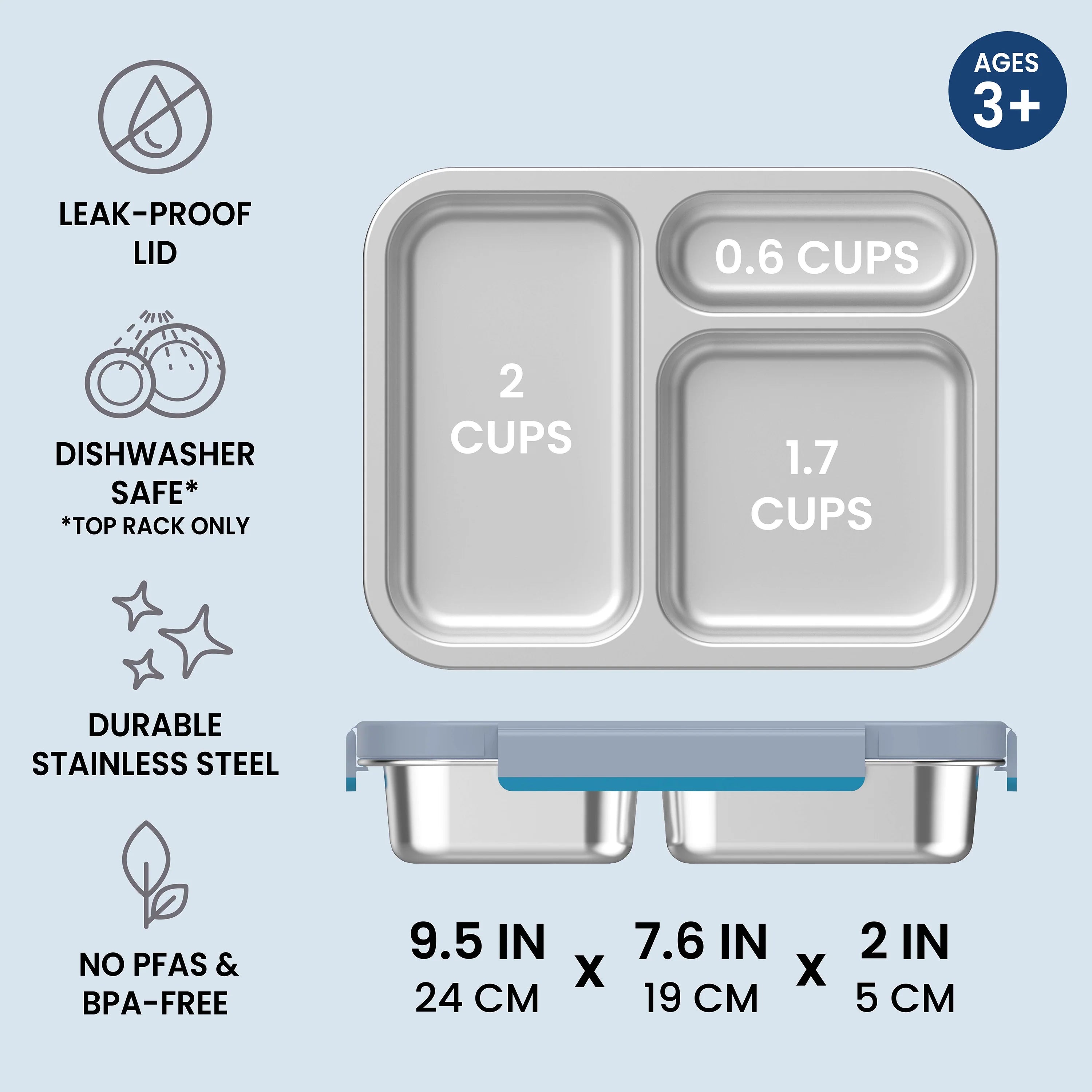 Bentgo Stainless Steel Lunch Box