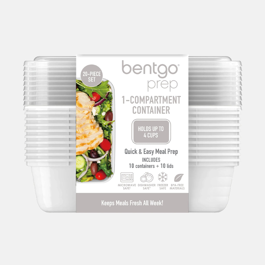 Bentgo Prep 1-Compartment Meal Prep Containers (20-Piece)