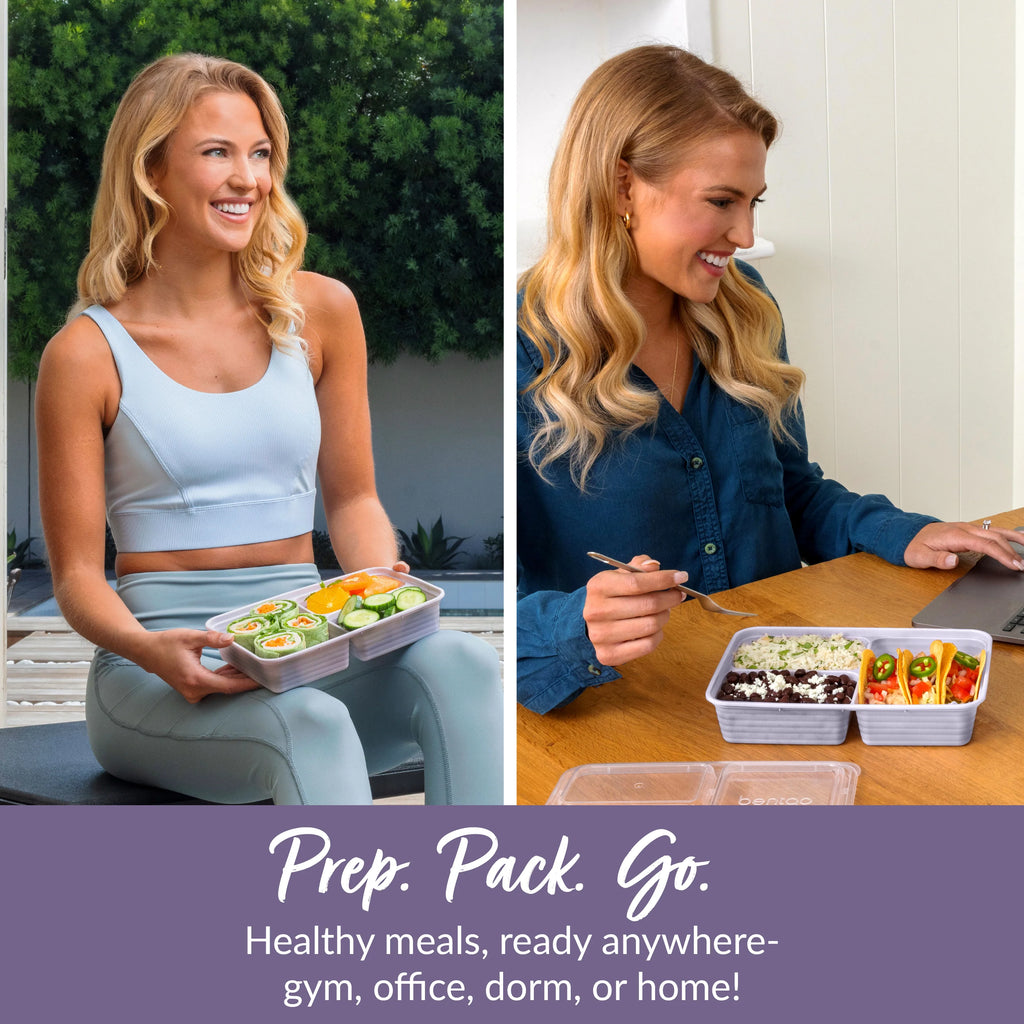 Bentgo Prep 3-Compartment Meal Prep Containers (20-Piece)