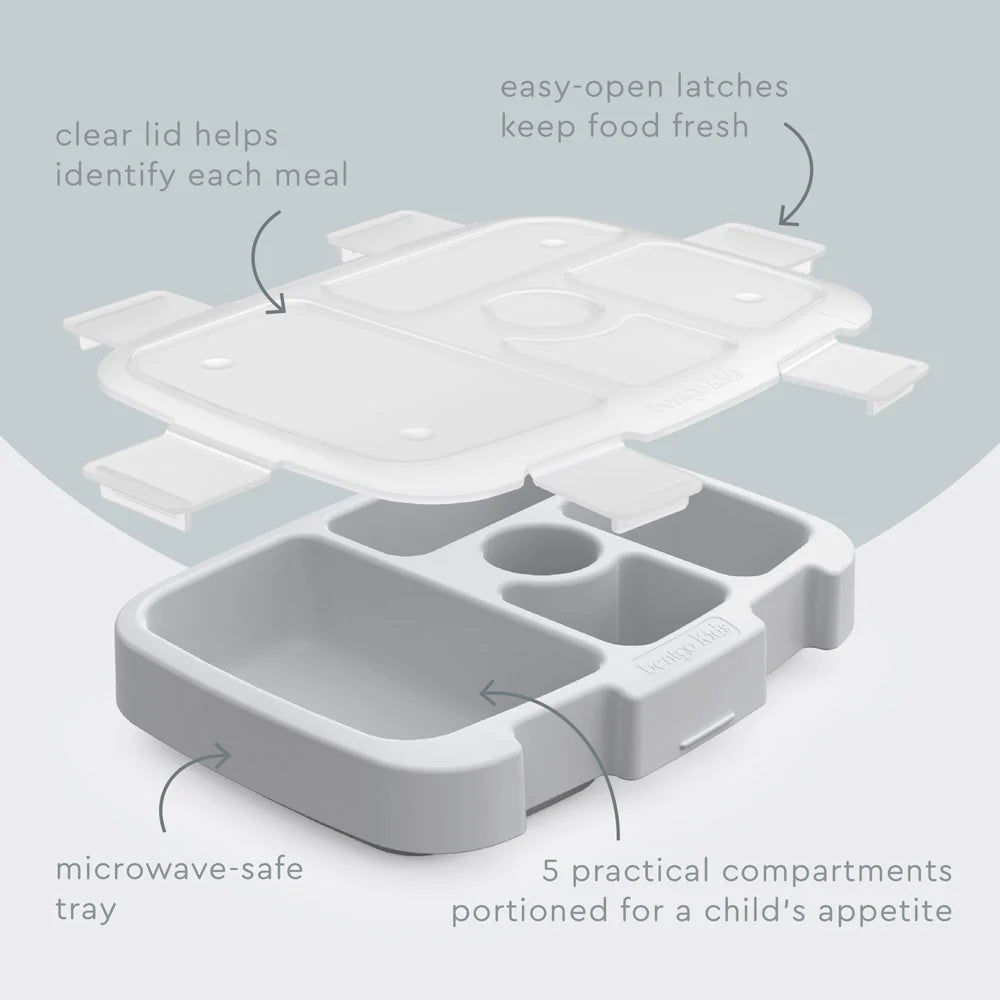 Bentgo Kids Tray with Transparent Cover (Glitter)