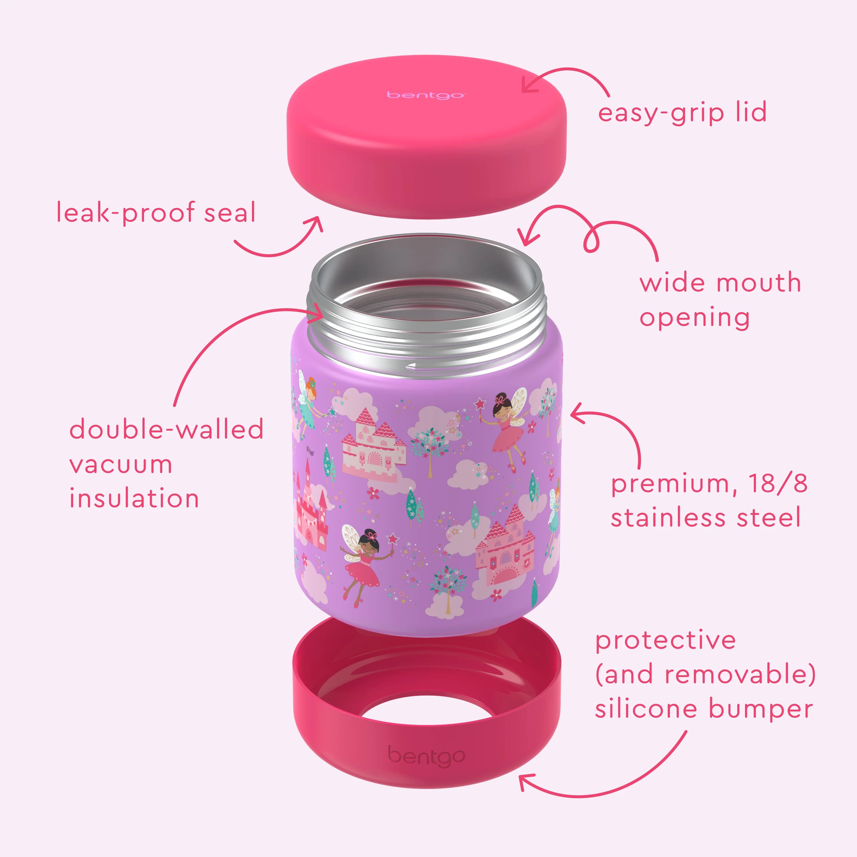 Bentgo Kids Stainless Steel Food Jar